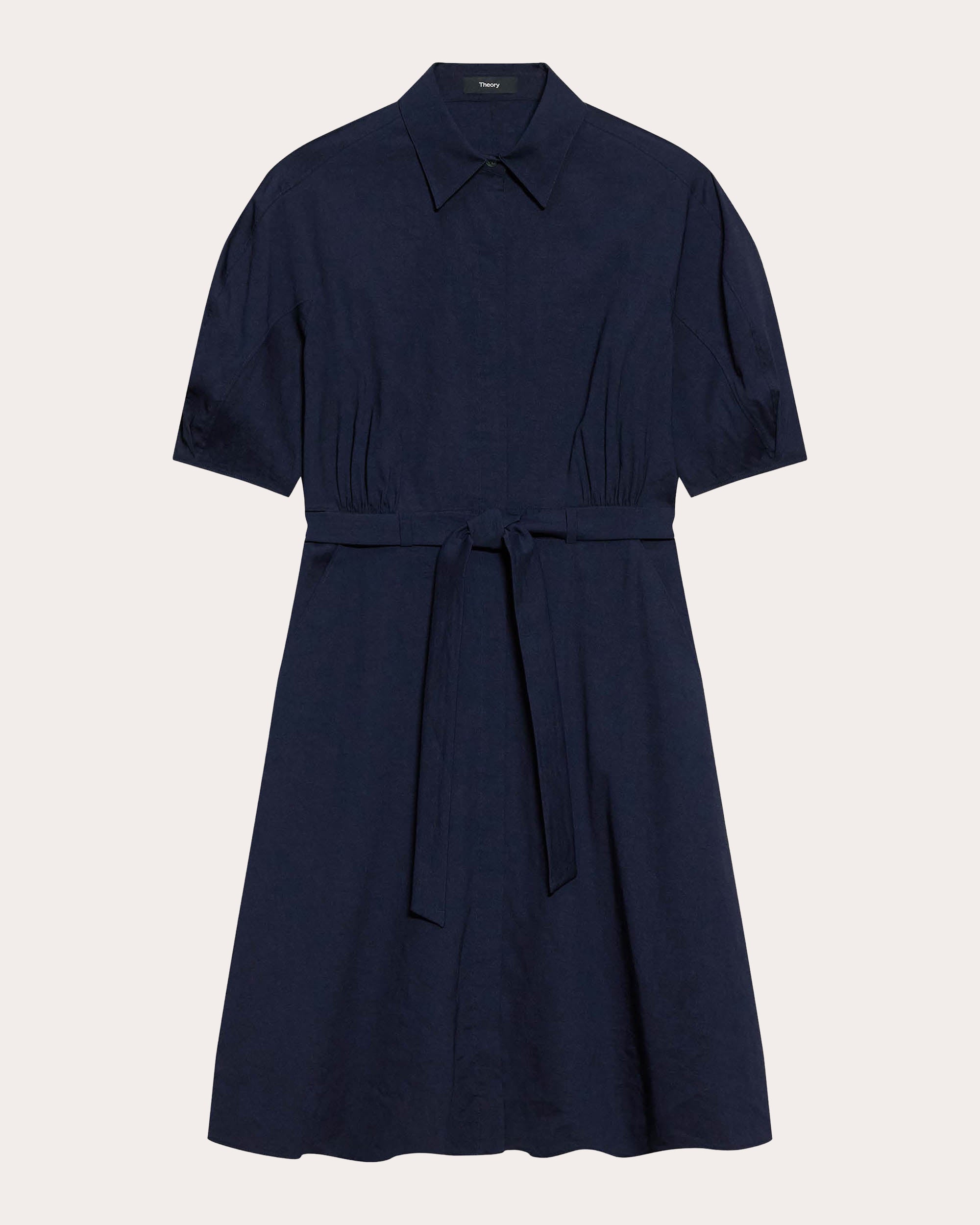 theory short-sleeve shirt dress in good cotton Theory T-Shirt Dress Cotton Short Sleeve Black Small S NWT