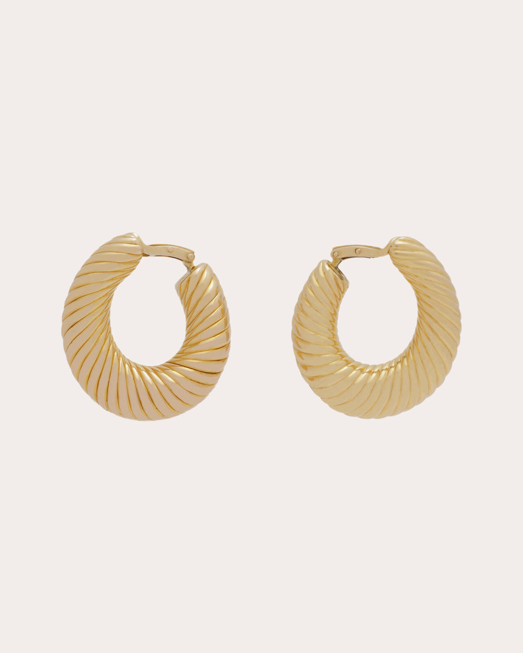 Vintage Van Cleef & Arpels Clip-On Hoop Earrings