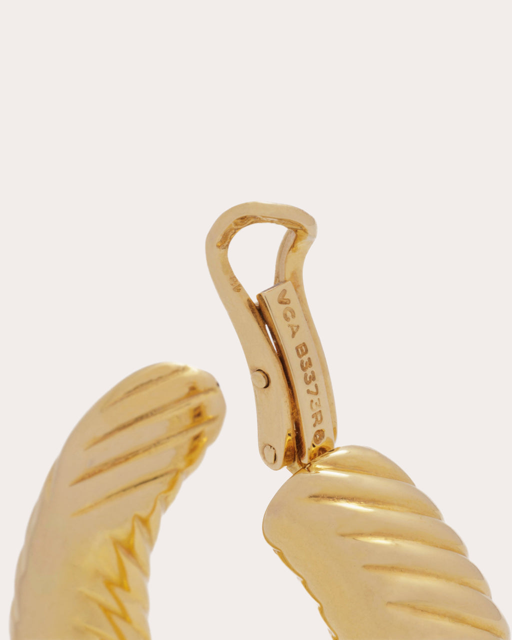 Vintage Van Cleef & Arpels Clip-On Hoop Earrings