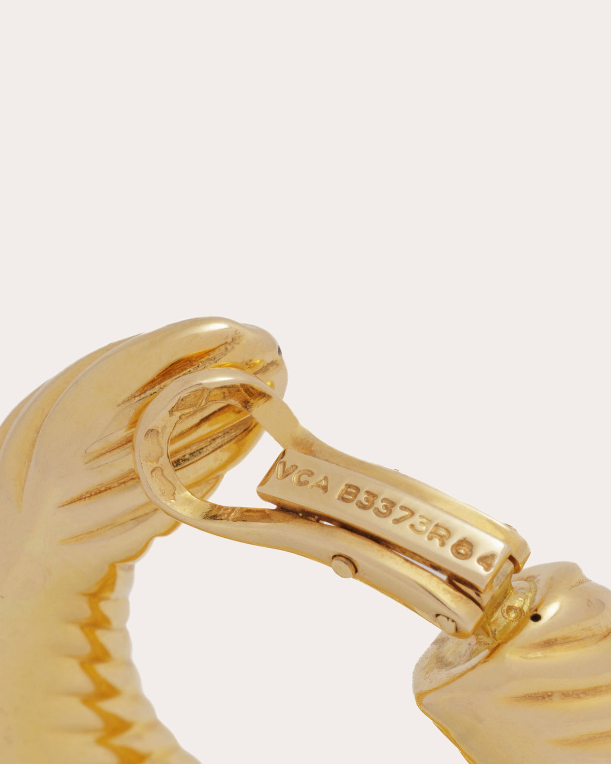 Vintage Van Cleef & Arpels Clip-On Hoop Earrings