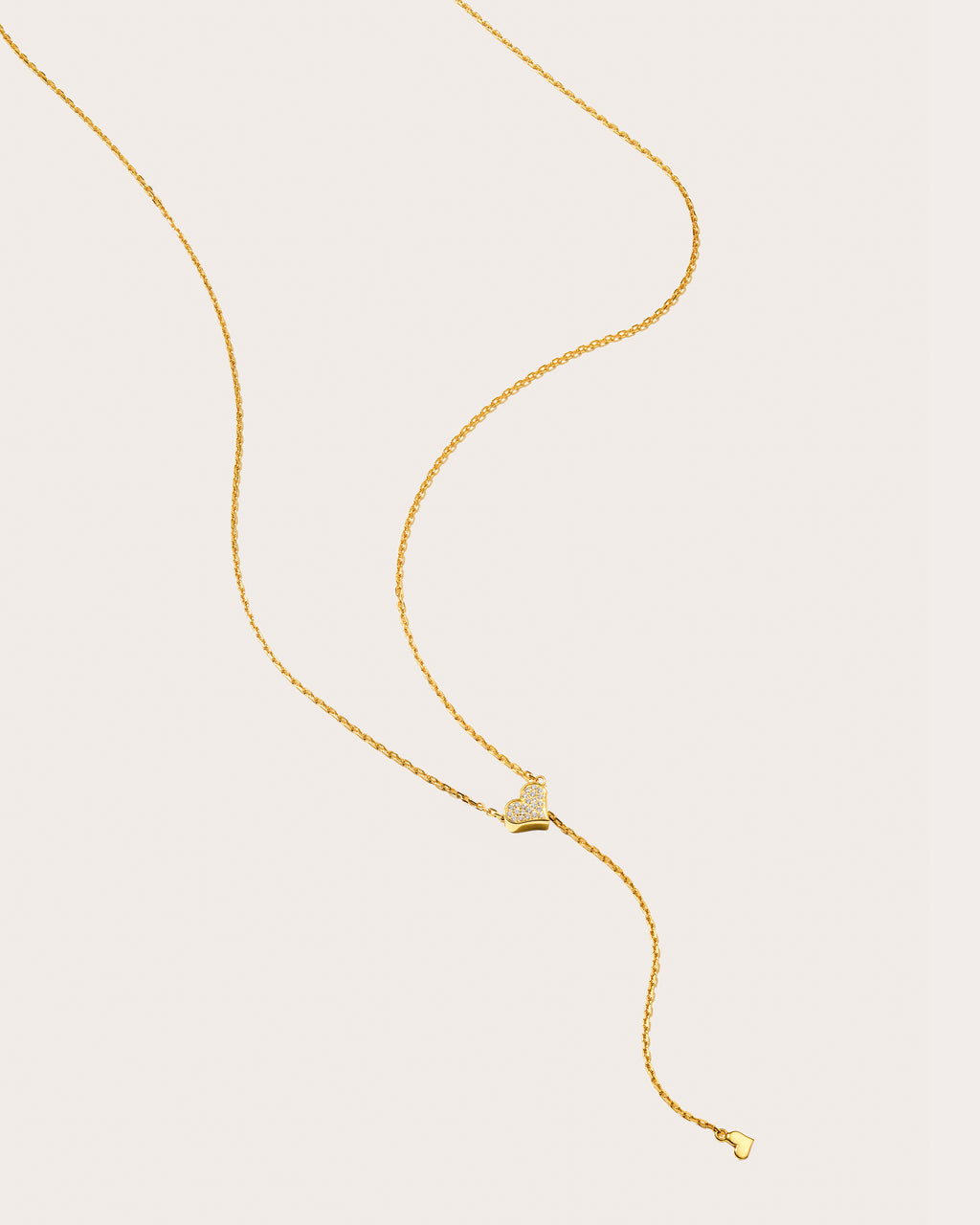 Diamond Heart Transformer Necklace