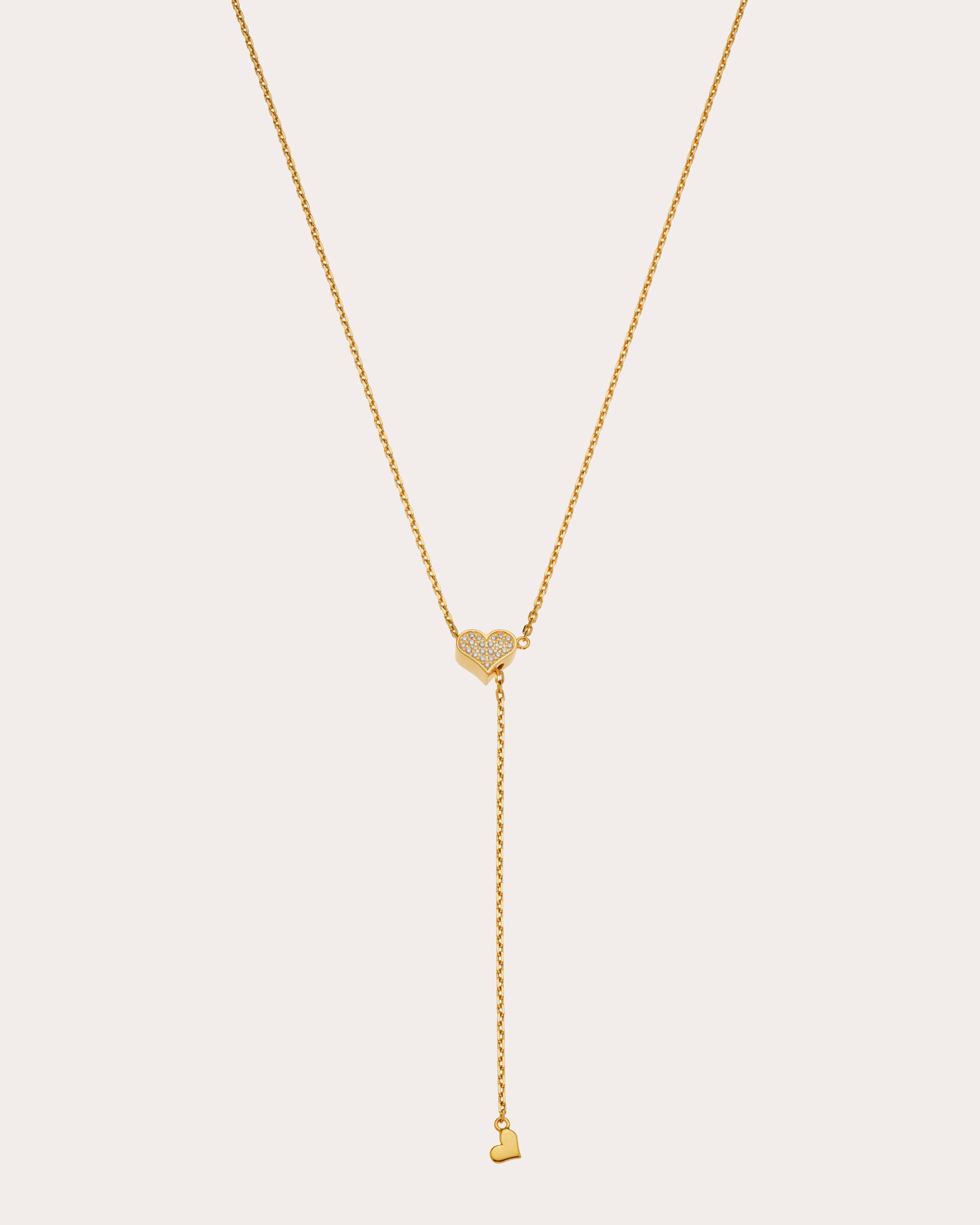 Diamond Heart Transformer Necklace