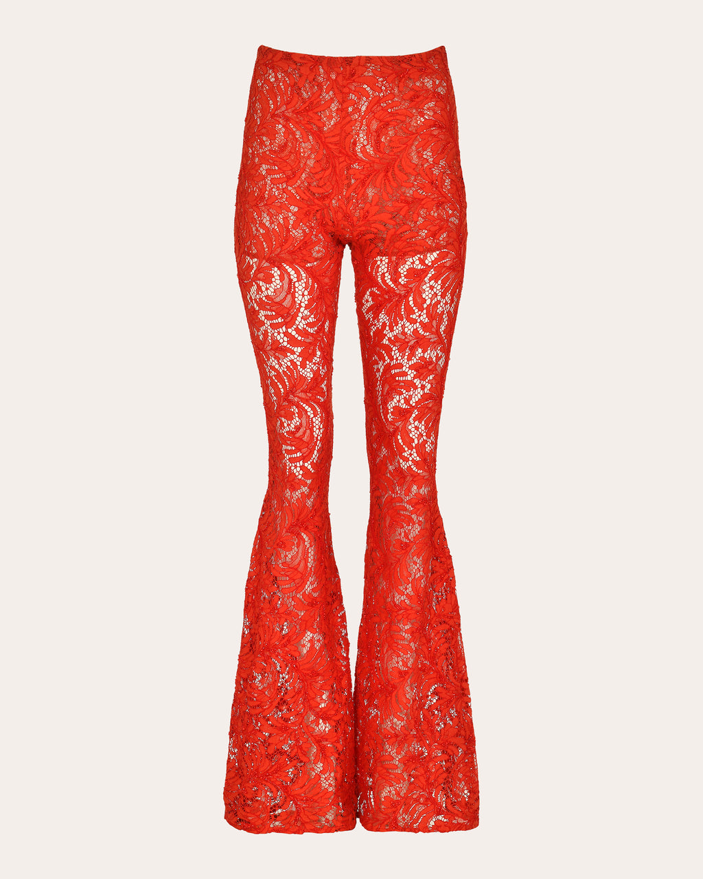 Velvet Lace Flare Pants