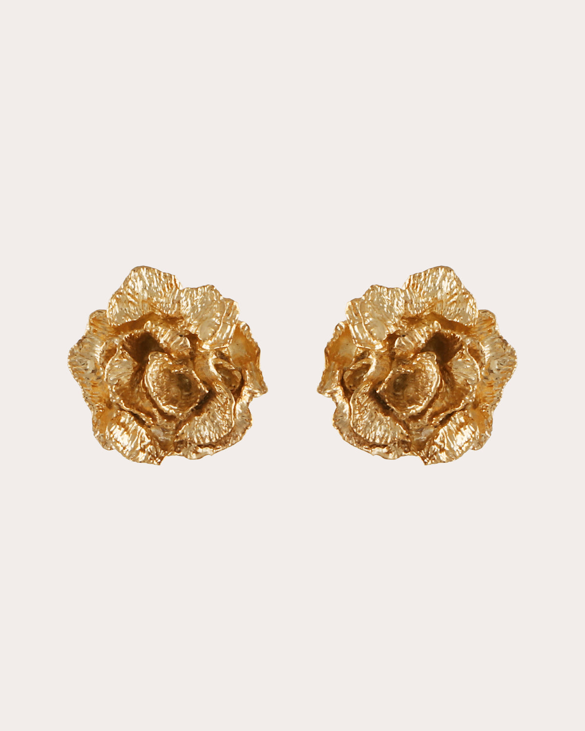 Large Flower Stud Earrings