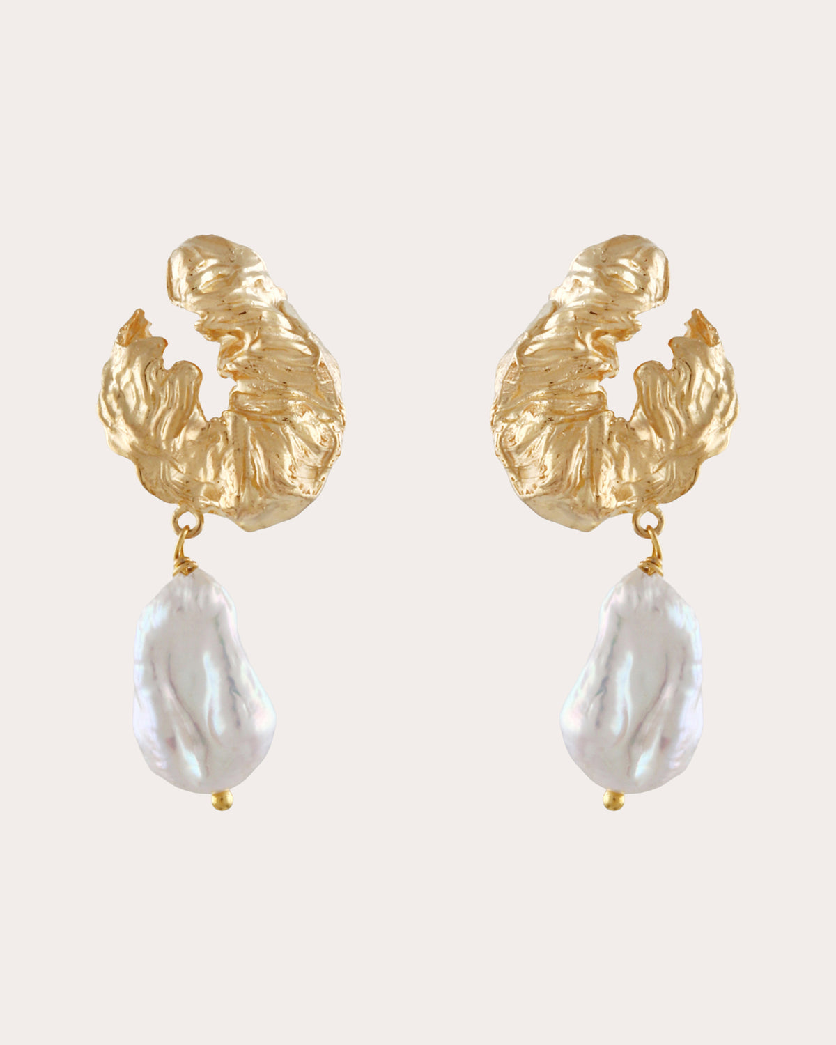 Cultured Pearl Eau de Rose Drop Earrings