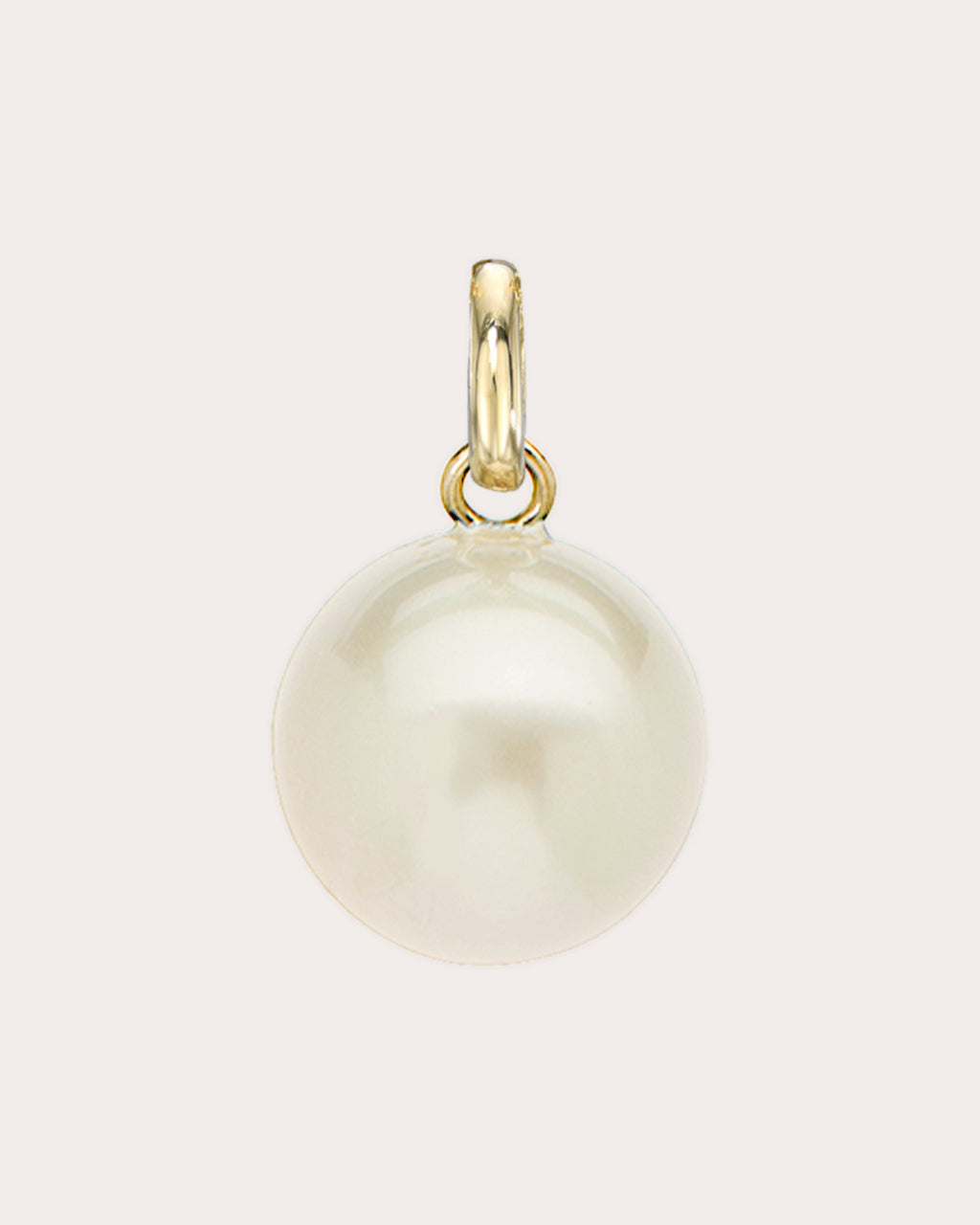 Freshwater Pearl & 14k Gold Pendant