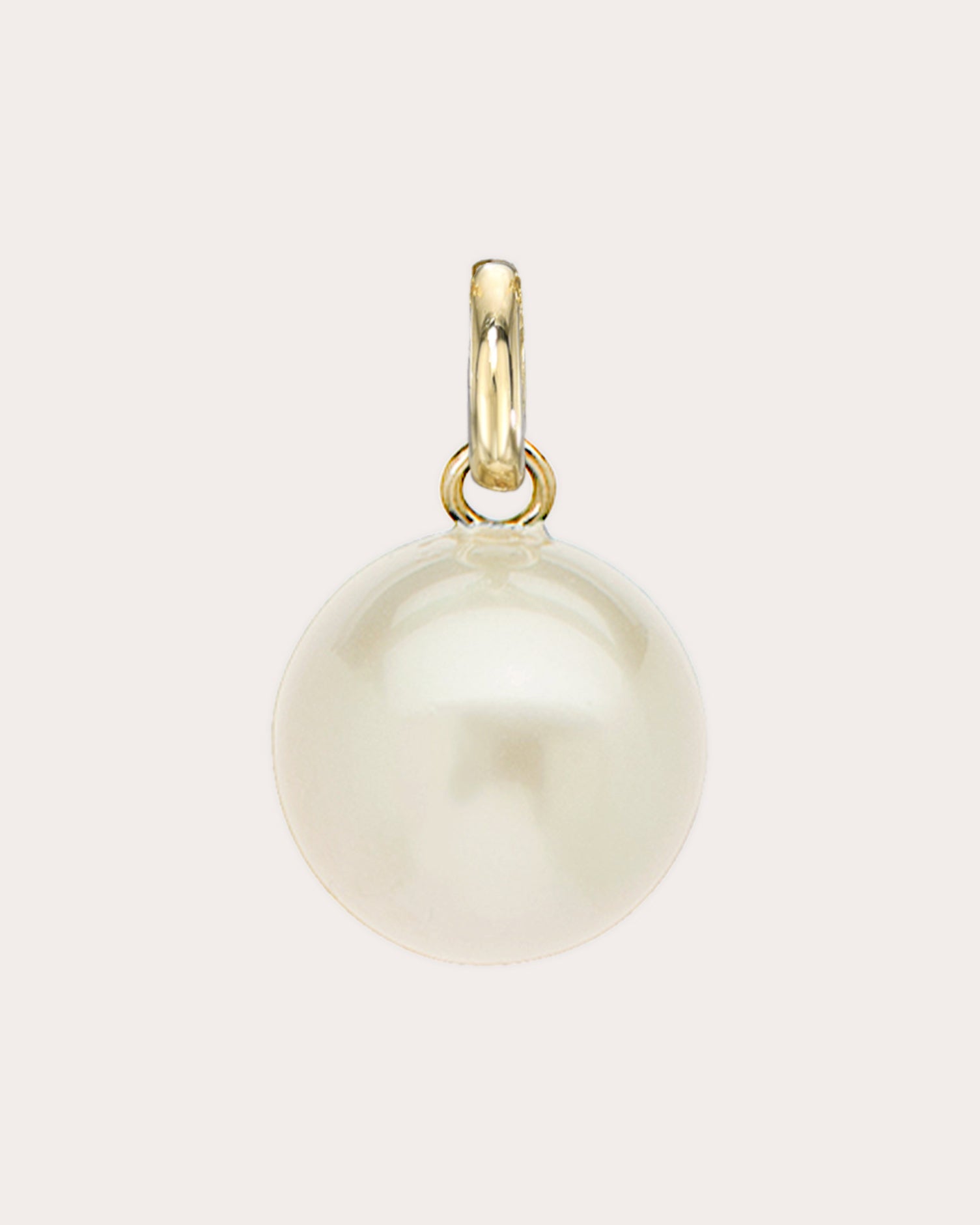 Freshwater Pearl & 14k Gold Pendant