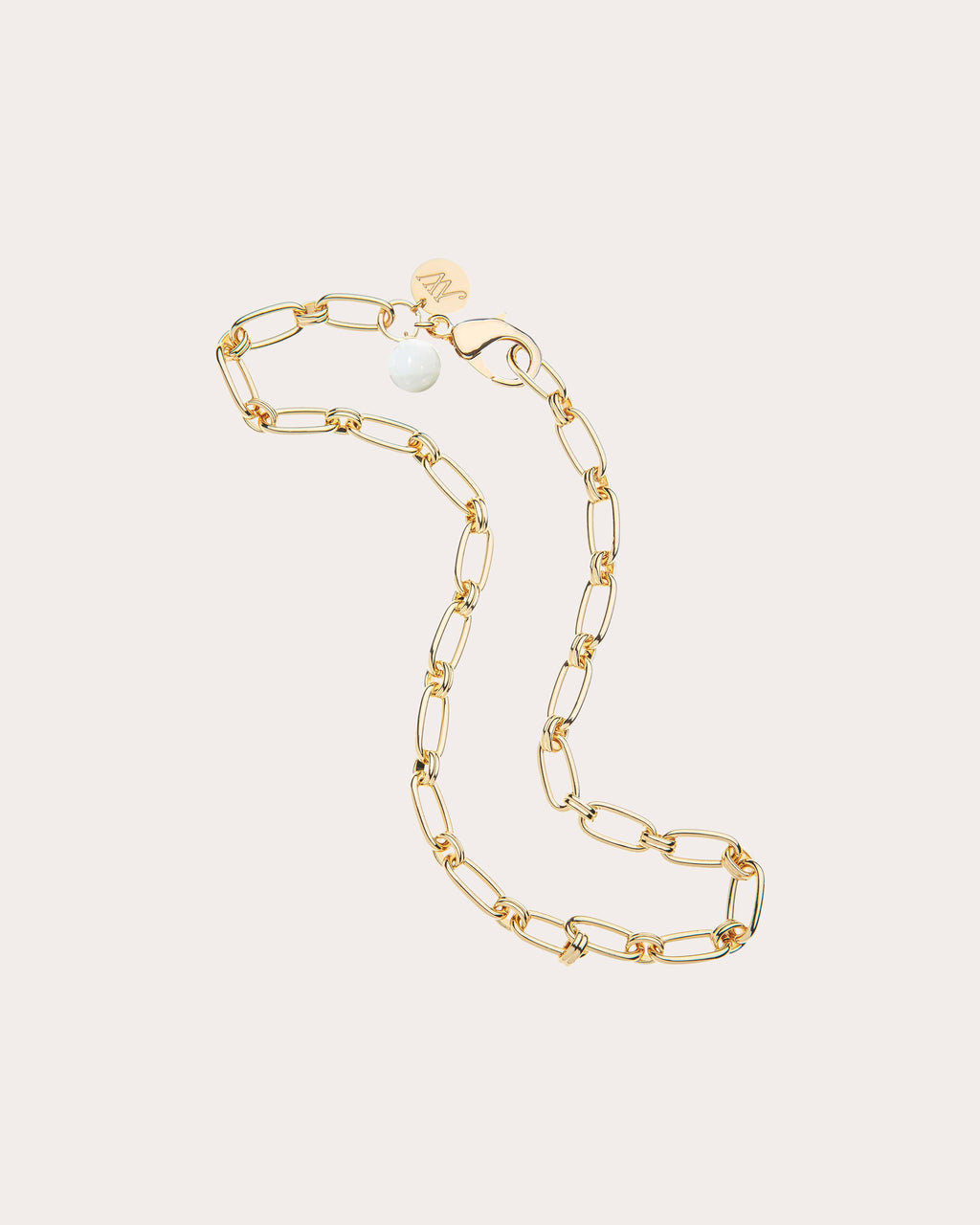 Mother of Pearl Wheels of Fortune Necklace