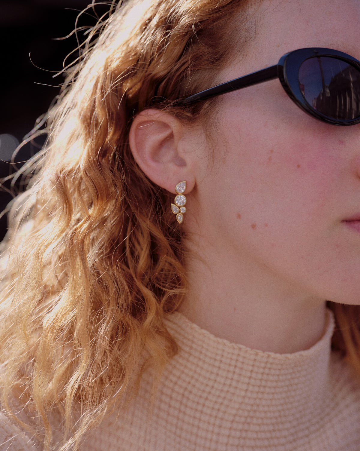 Like Peas in a Pod Drop Earrings