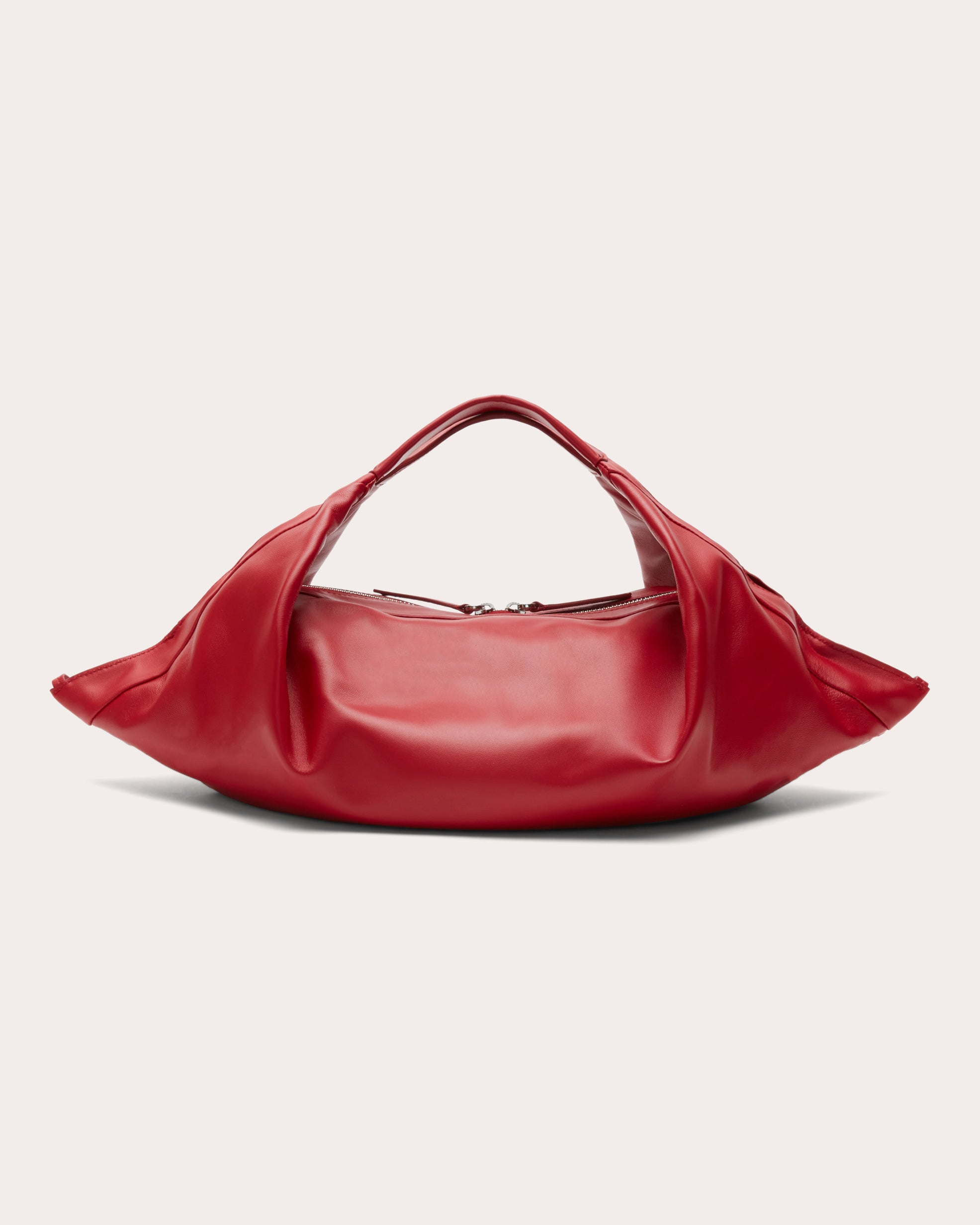 Luna Folded Leather Handbag