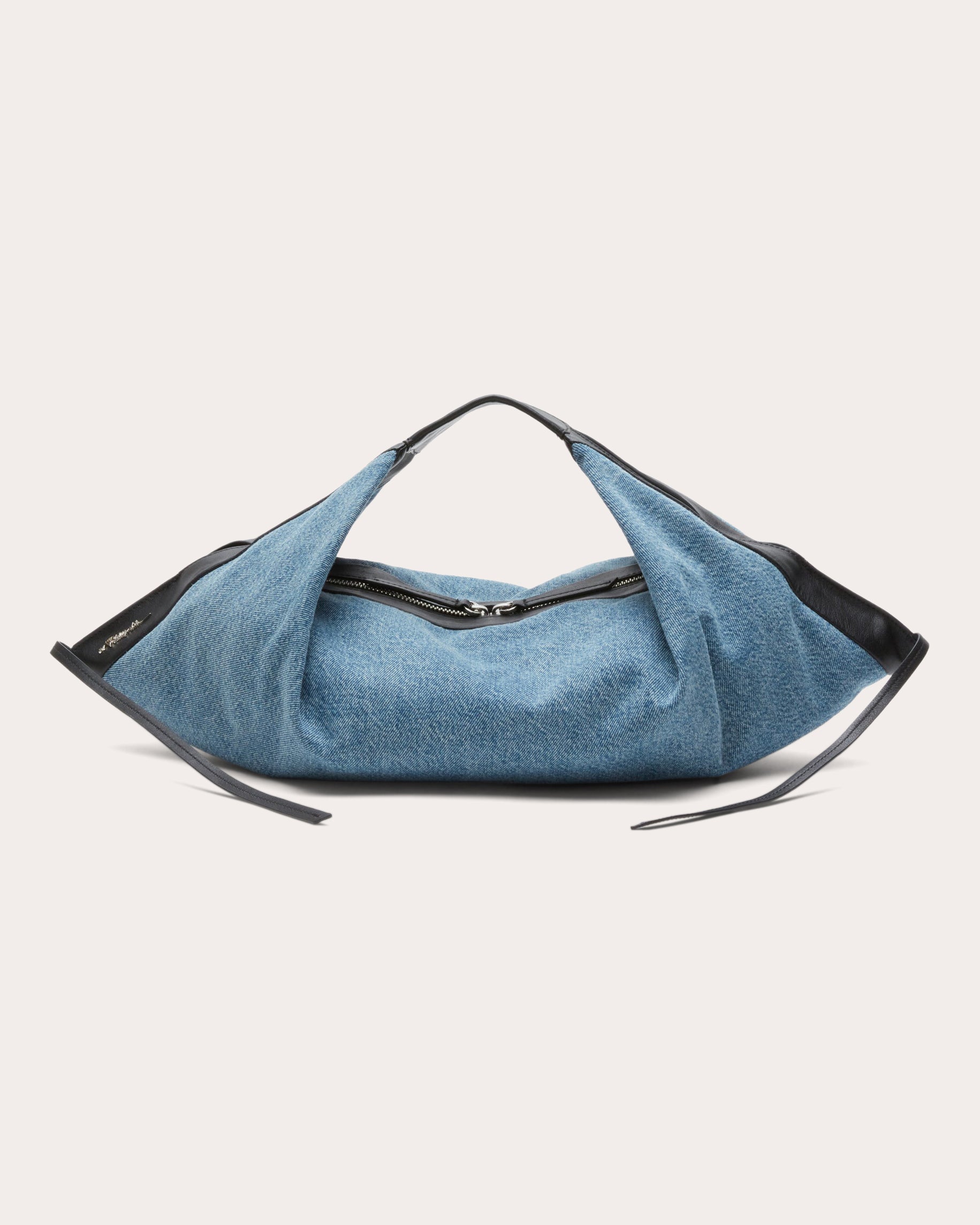 Luna Folded Denim Handbag