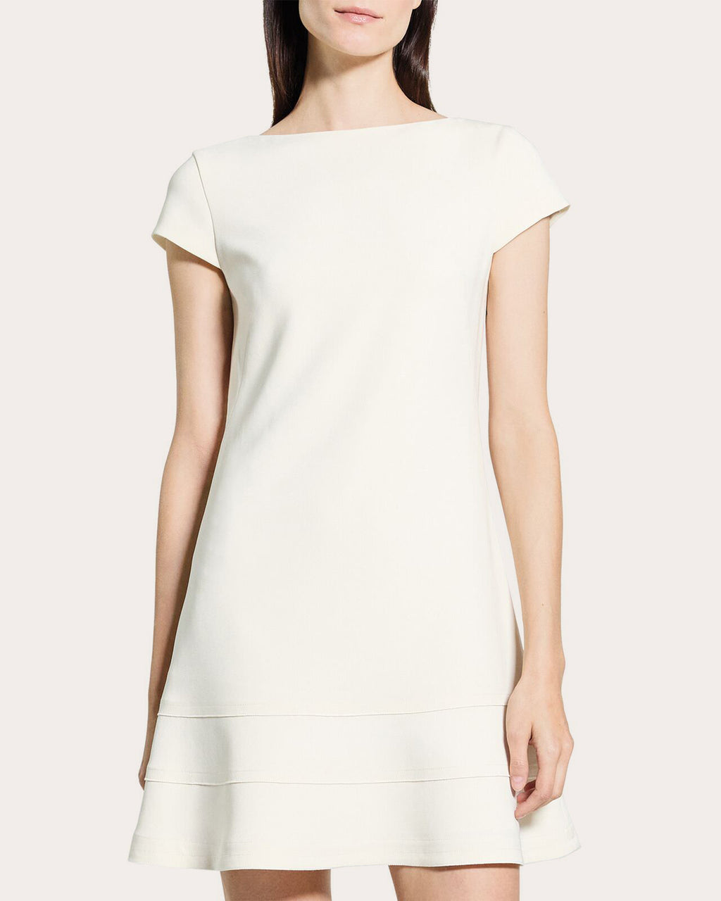 Admiral Crepe Seamed A-Line Mini Dress