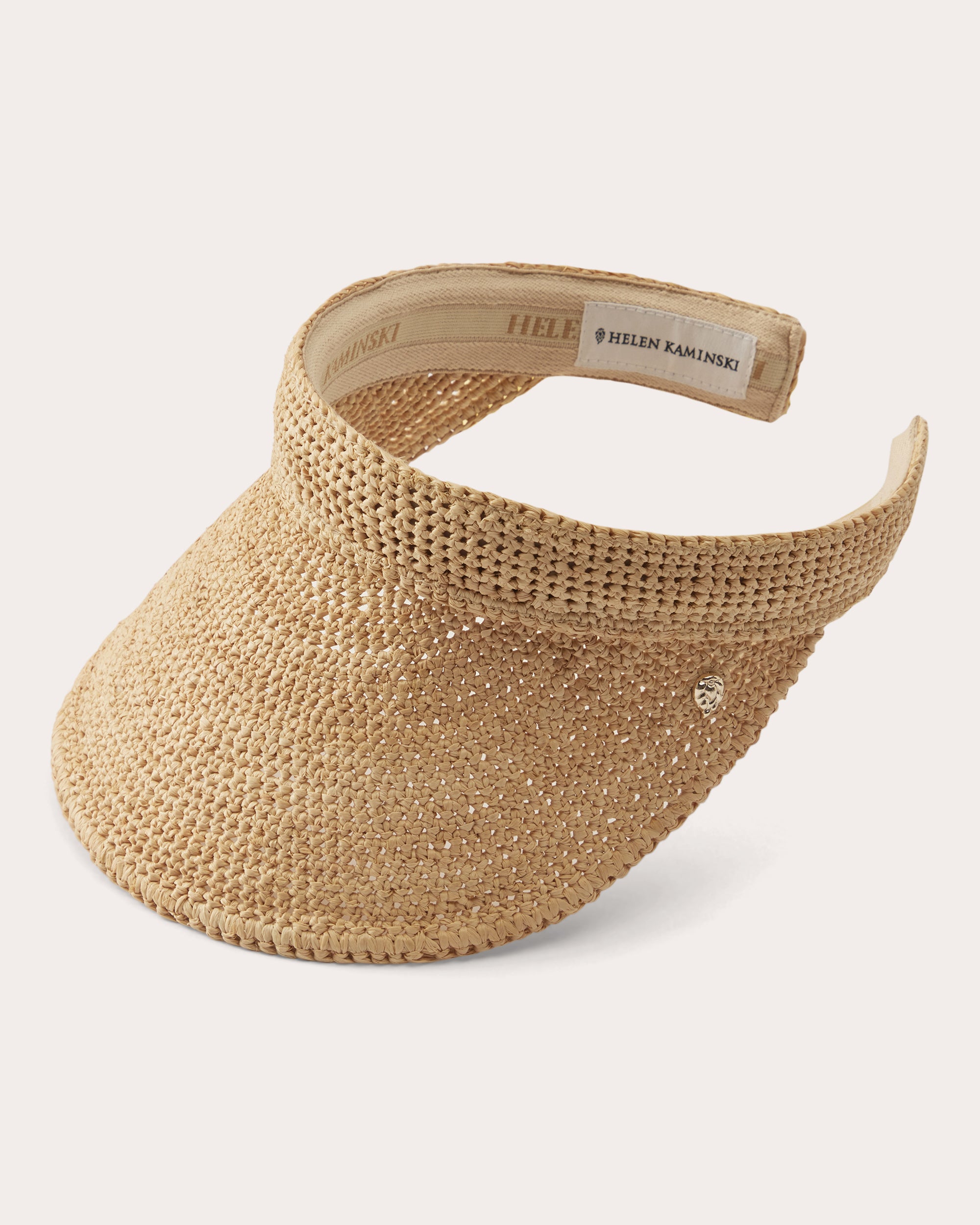 Mita Raffia Visor | Olivela