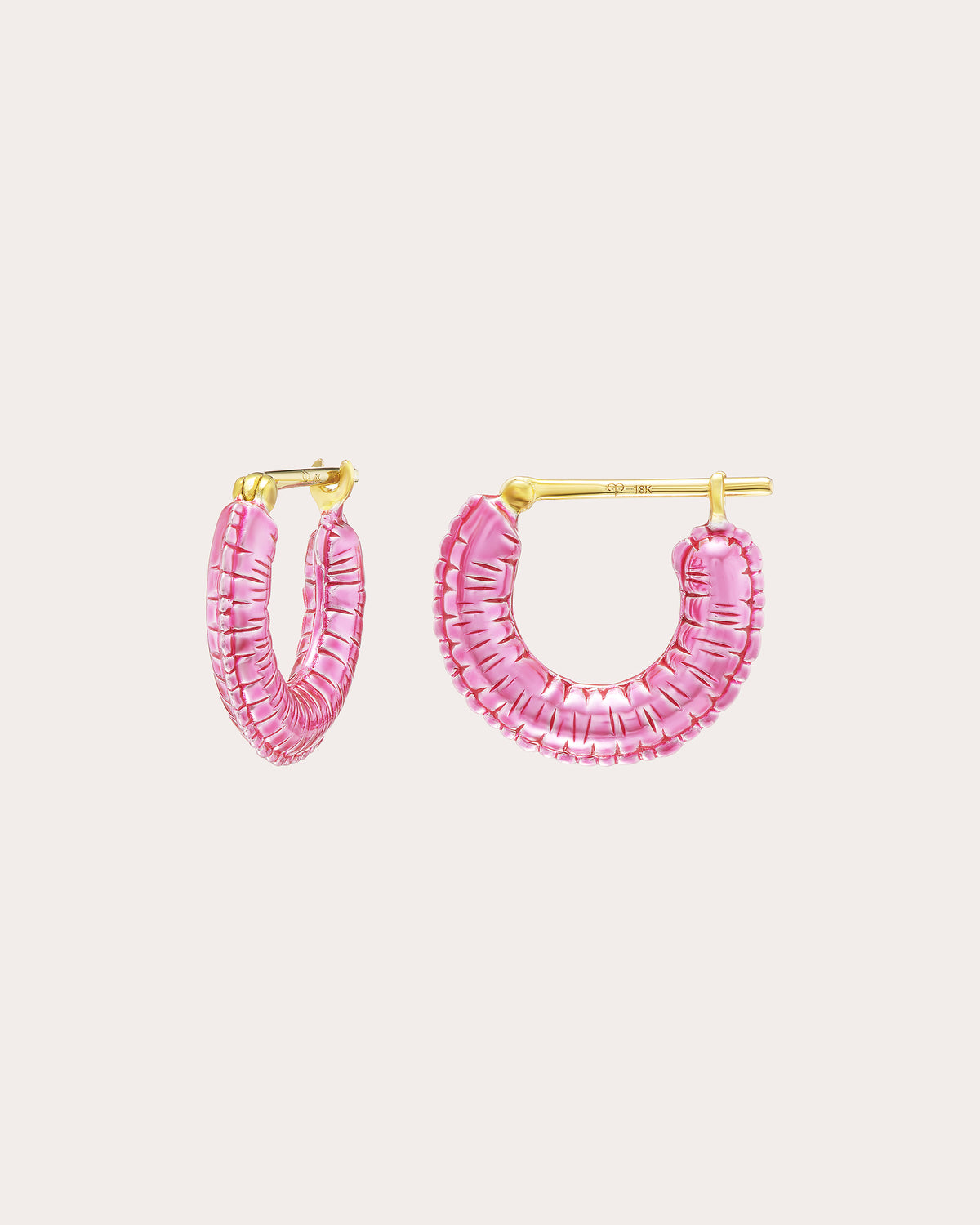 Bubblicious Balloon Huggie Earrings