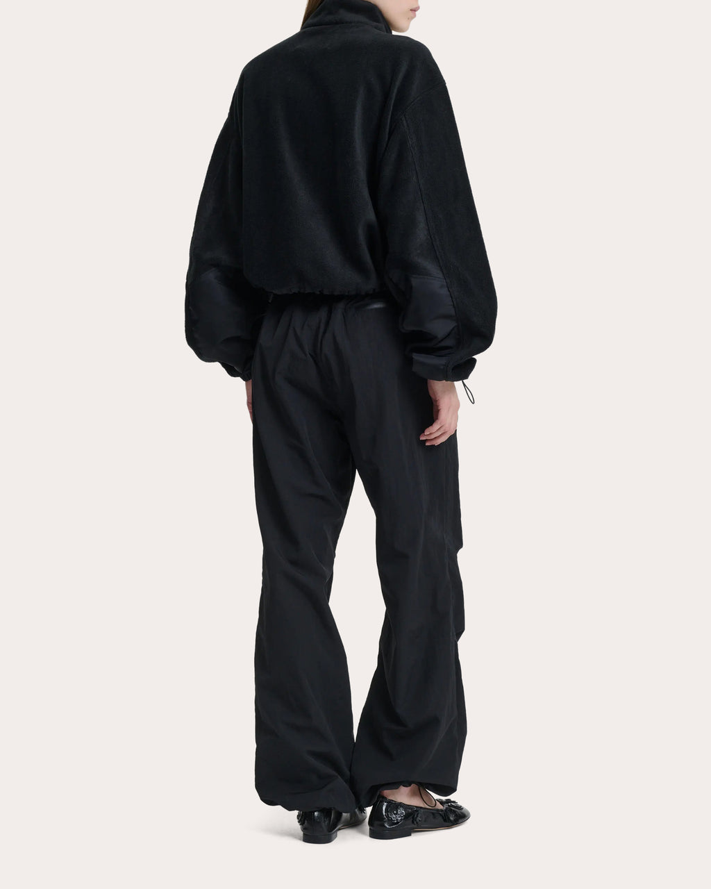 Bastian Floral Fleece Half-Zip Anorak