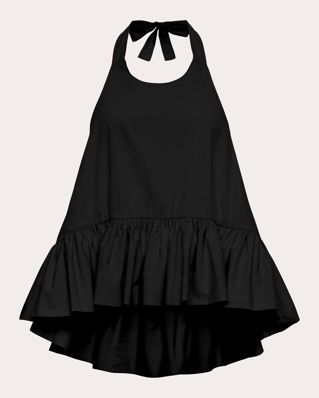 Winston Poplin High-Low Halter Top