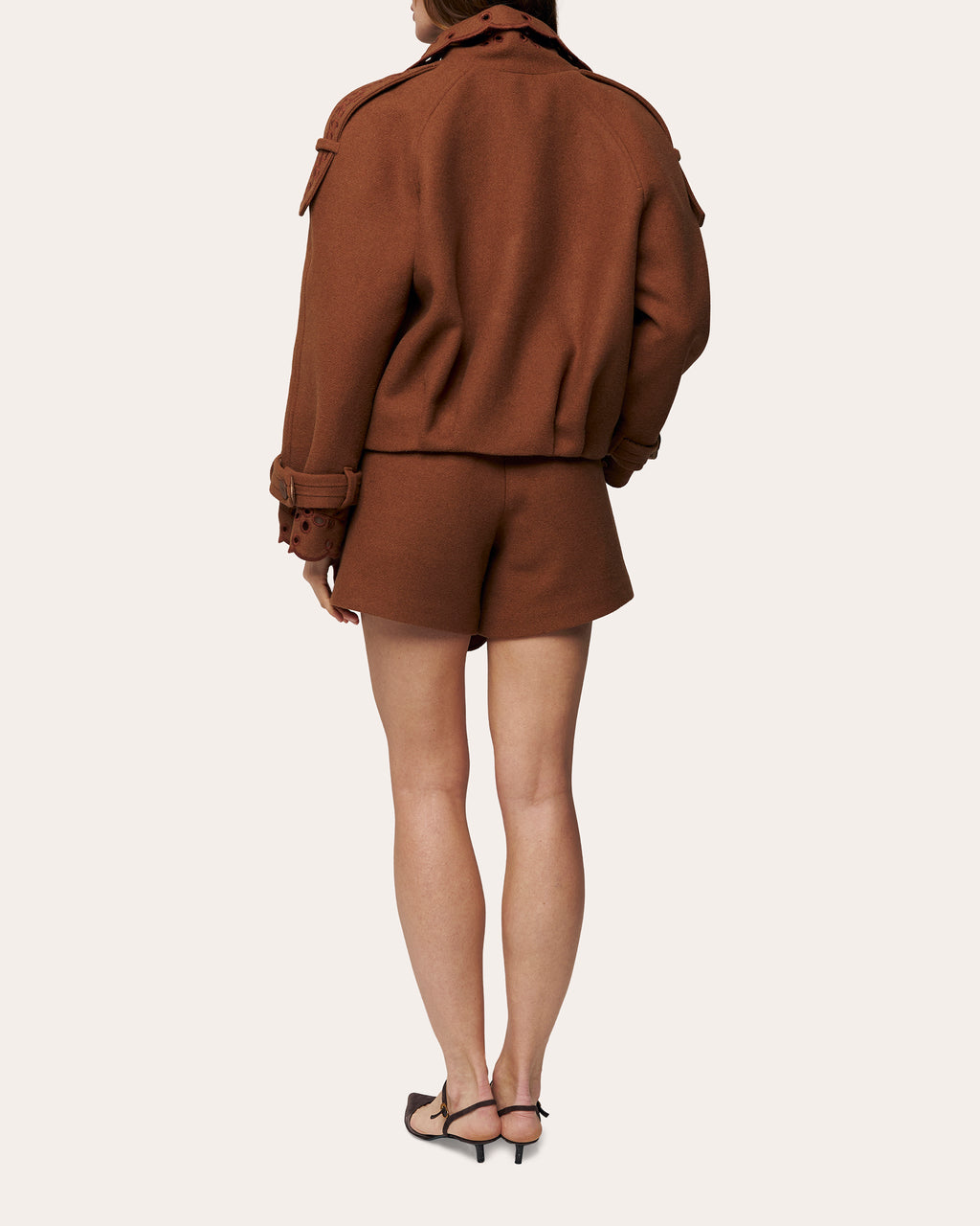 Desert Bloom Embroidered Mini Skort