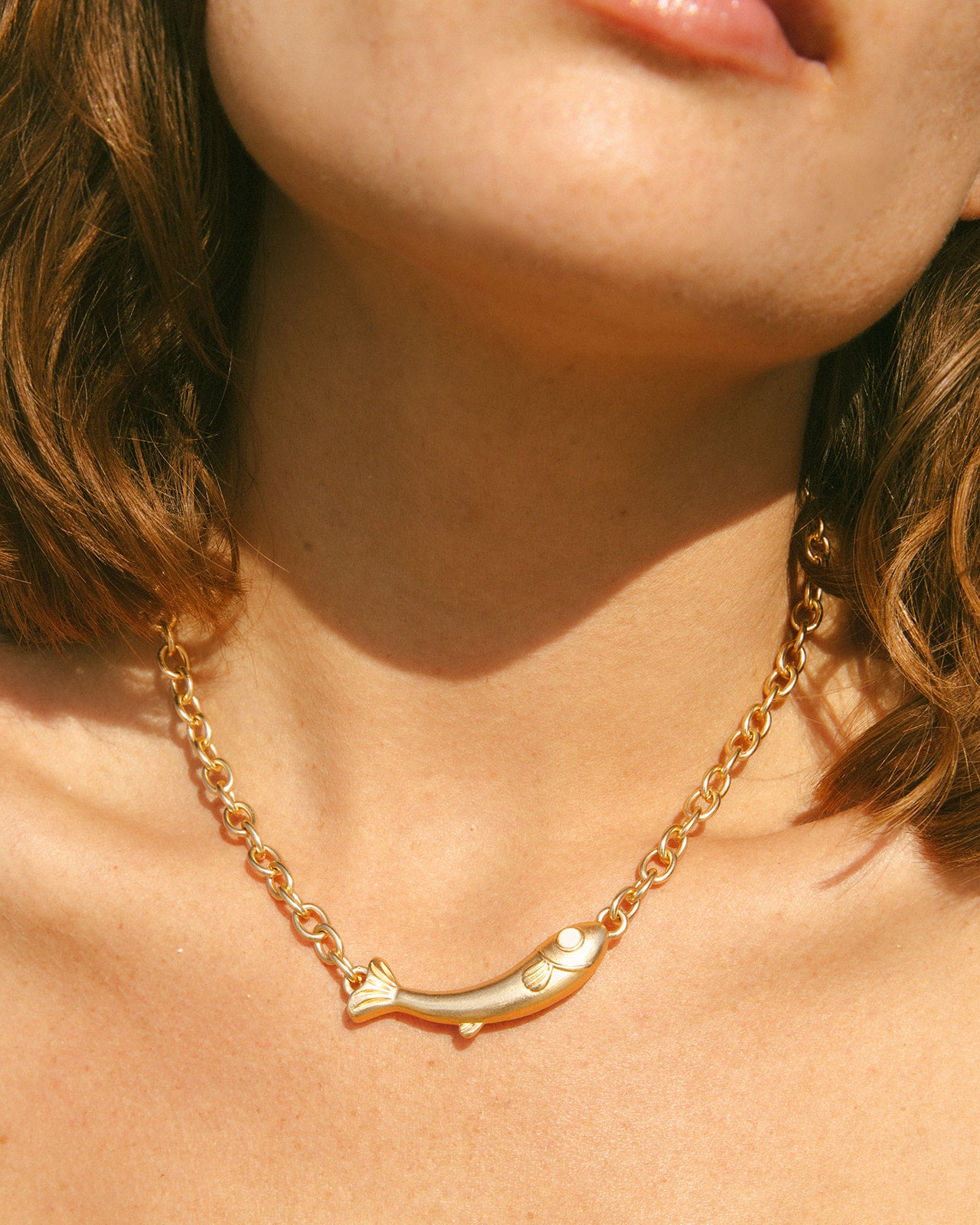 Mother of Pearl Hooked On You Necklace