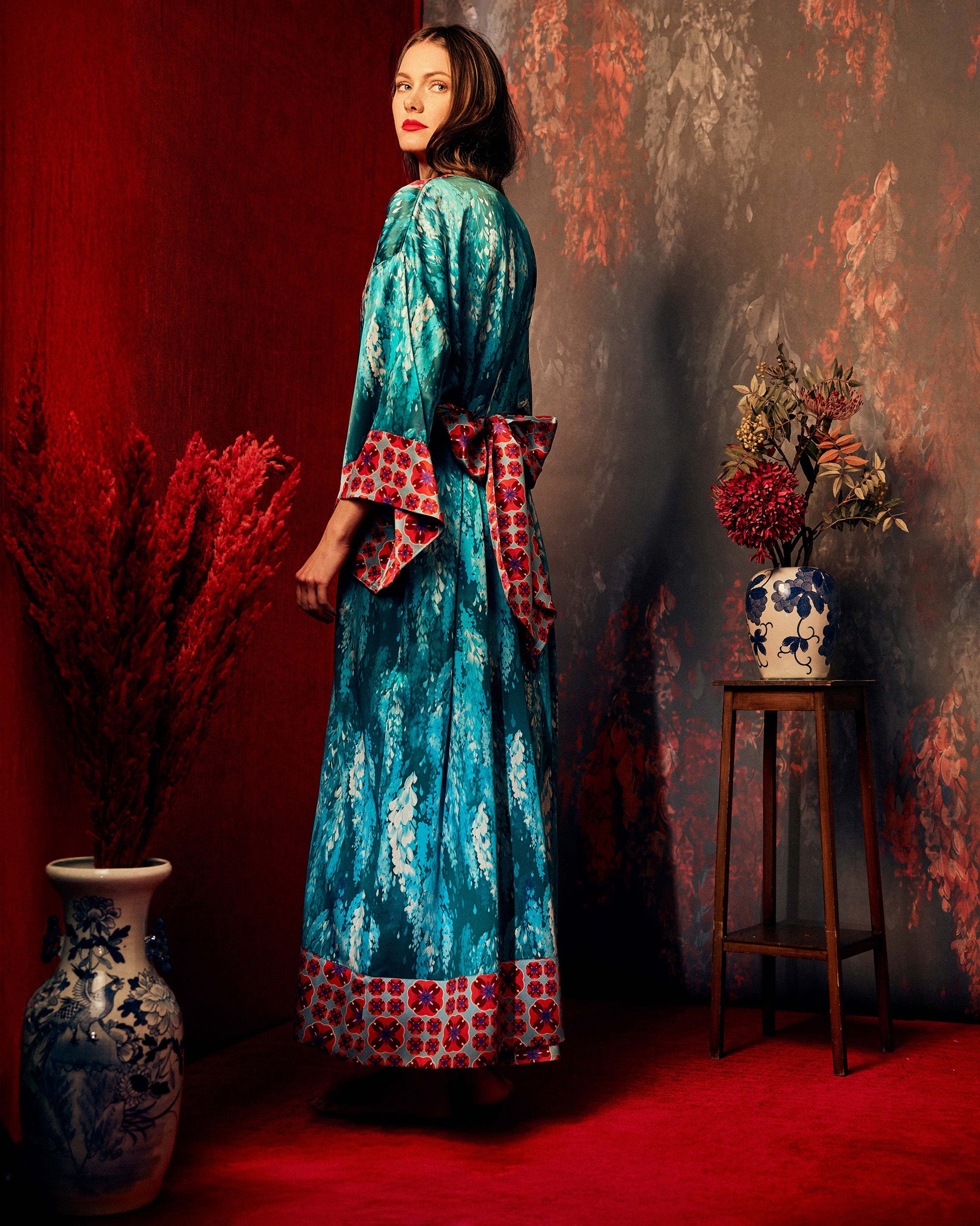 Kobe Fuji Silk Kimono