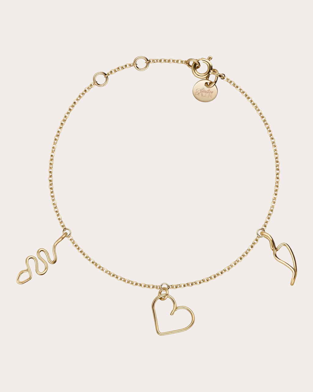 Dare to Love Me Charm Bracelet