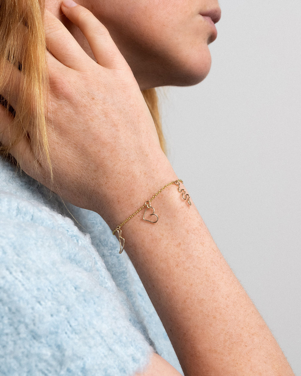 Dare to Love Me Charm Bracelet