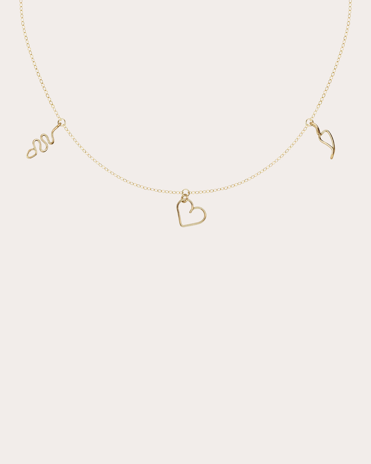 Dare to Love Me Charm Necklace