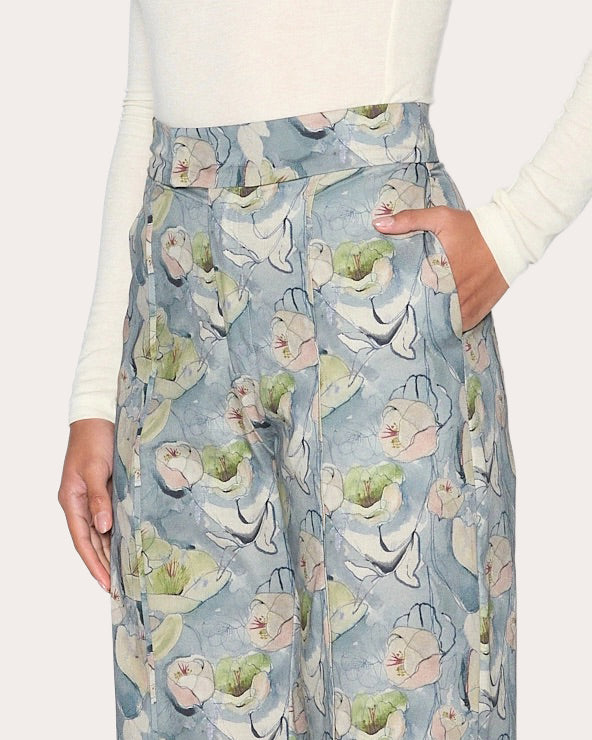 Intuition Floral Straight-Leg Pants