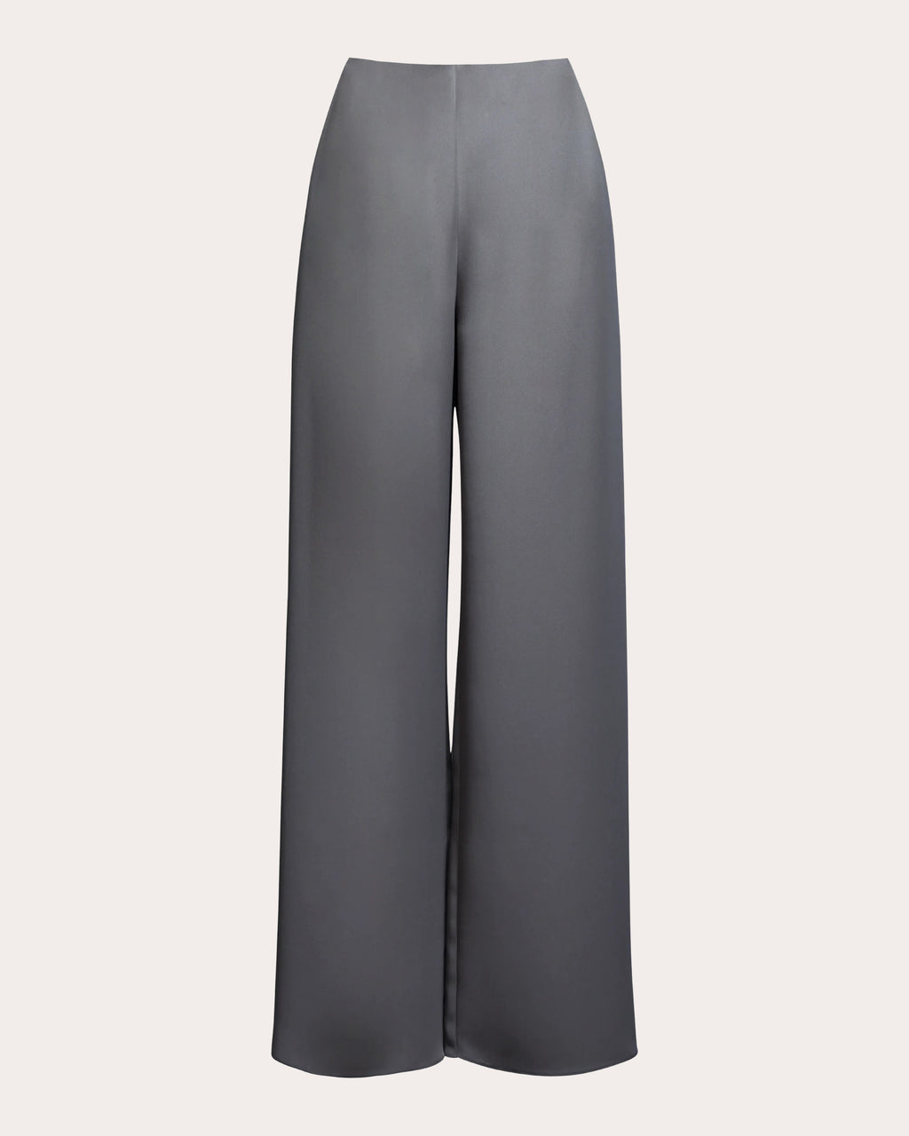 Emory Satin High-Rise Trousers