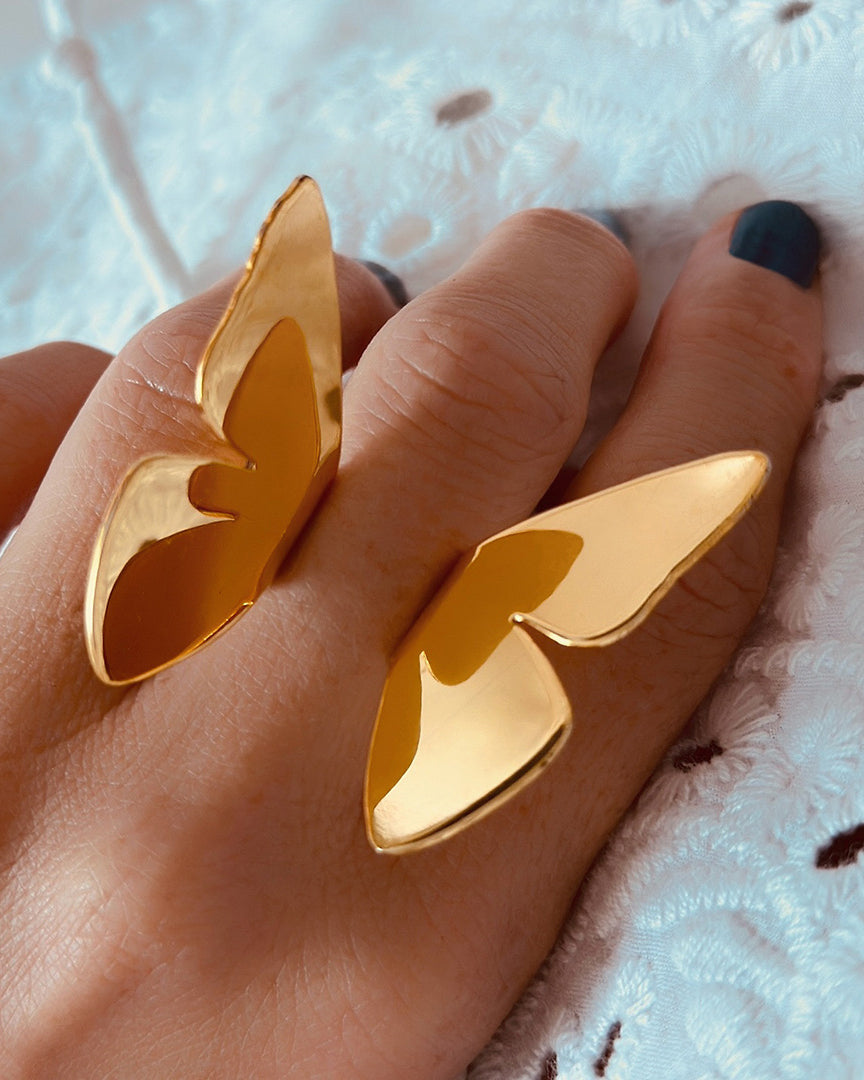 Flying Butterfly Ring