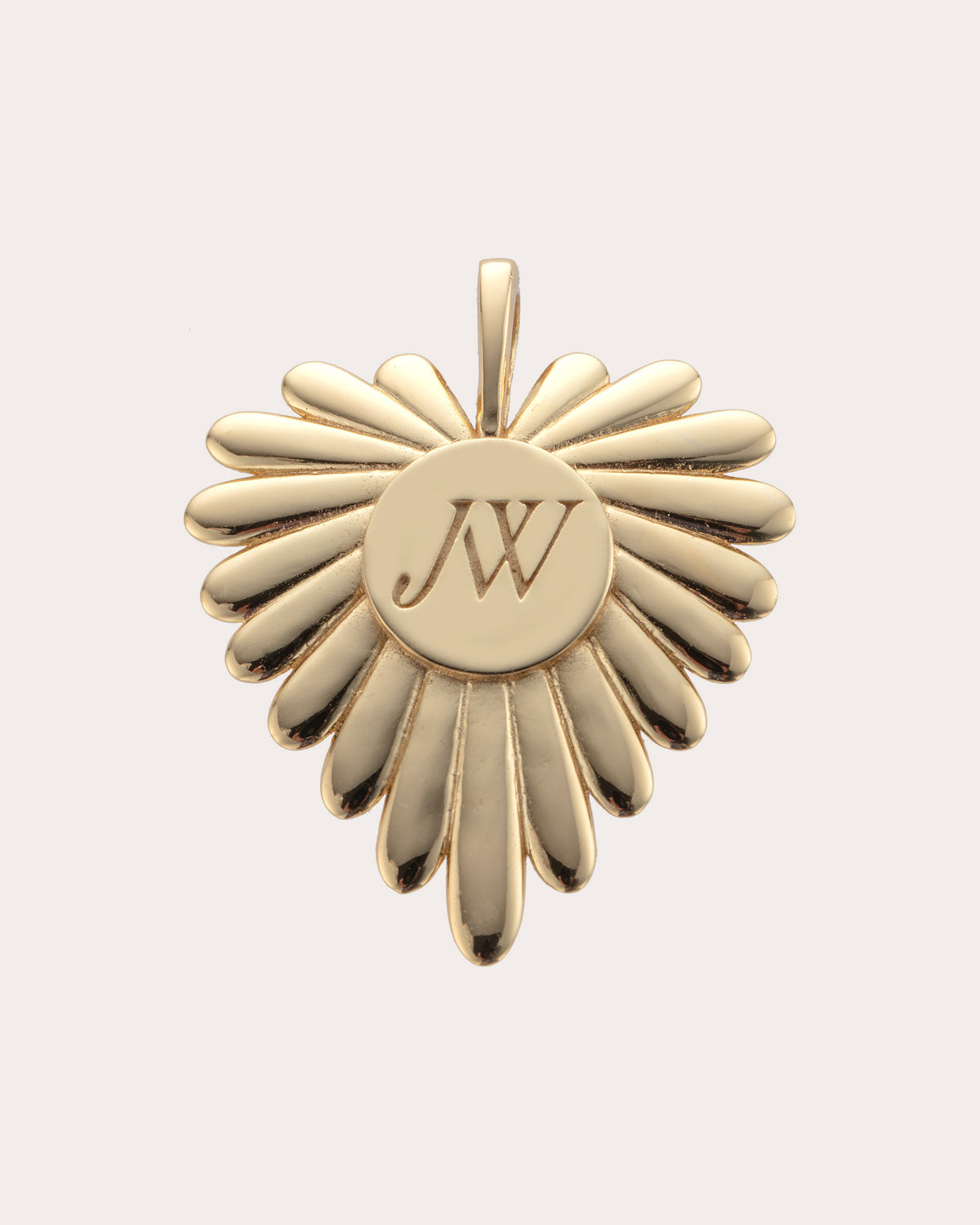 LOVE Full Heart Pendant Necklace