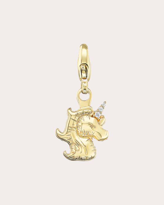 Diamond Mini Unicorn Charm