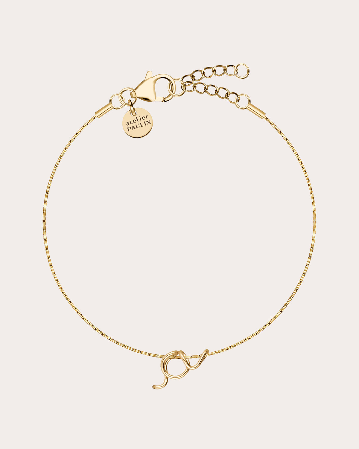 Original Initial Chain Bracelet