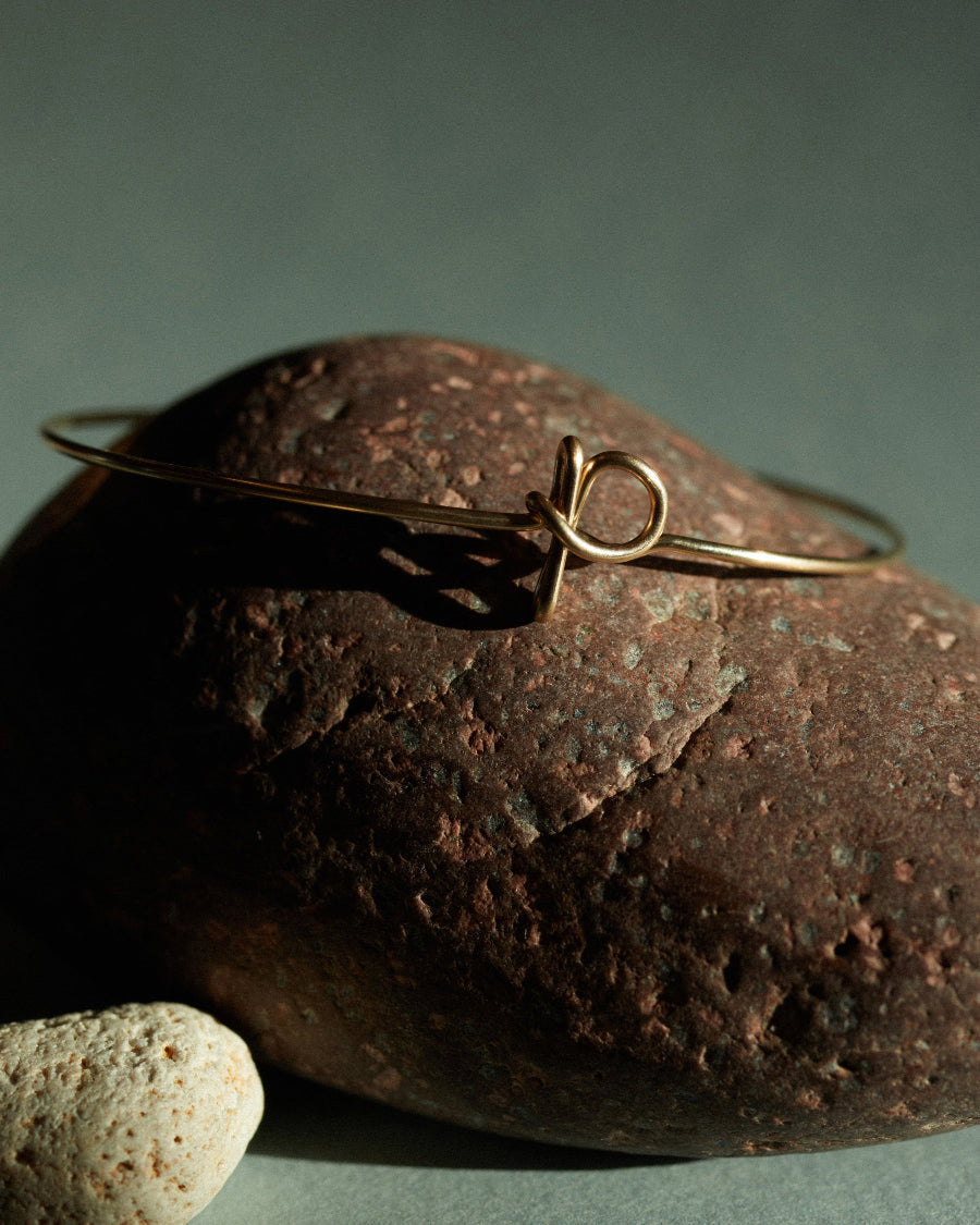 Original Initial Bangle