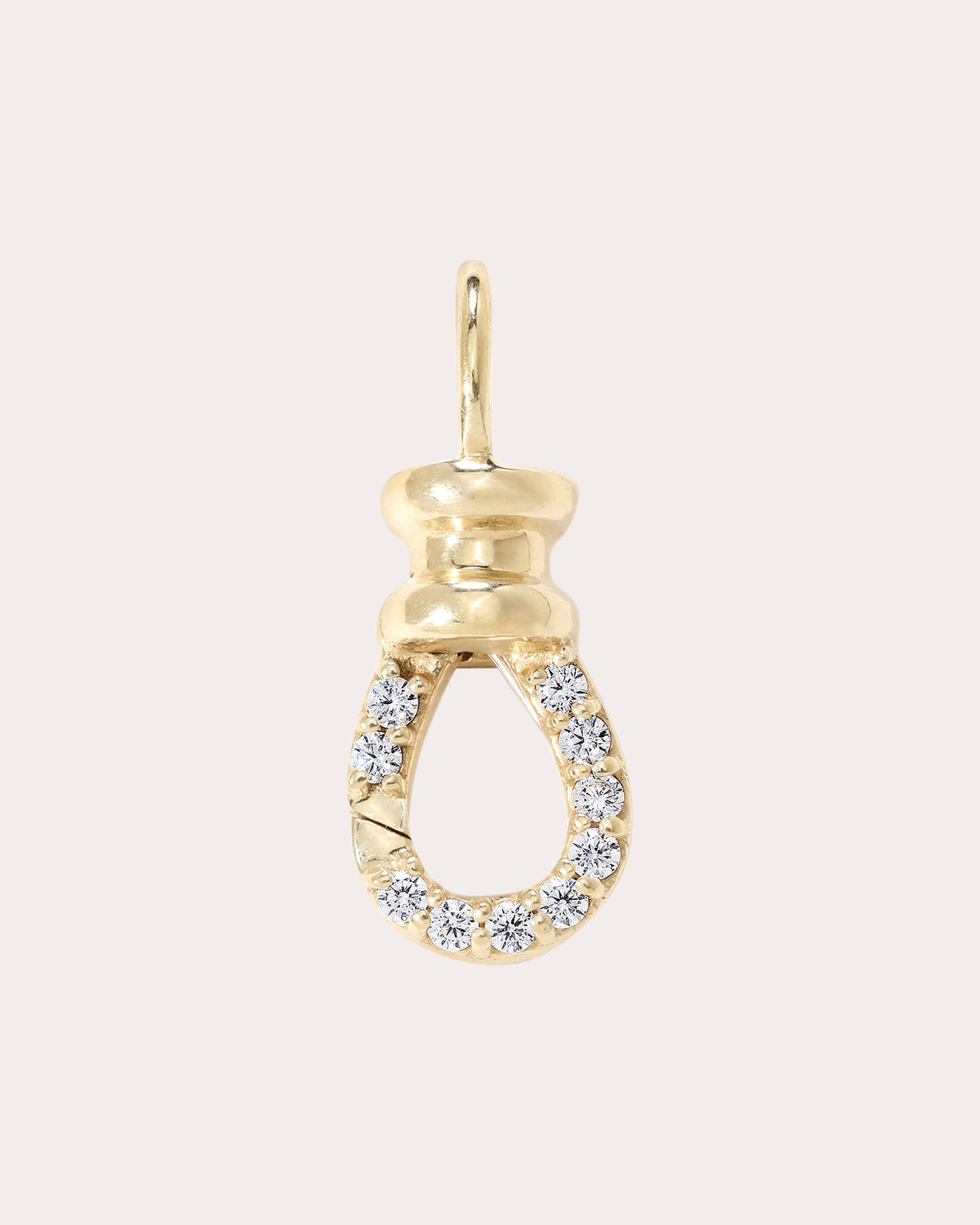 Diamond Pavé Swivel Connector