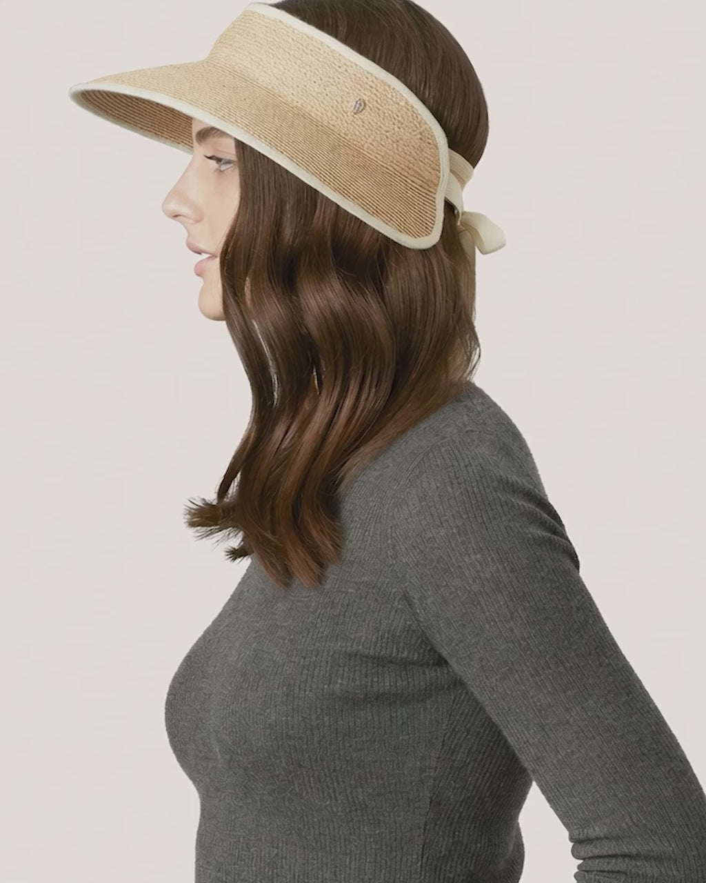 Mita Raffia Visor