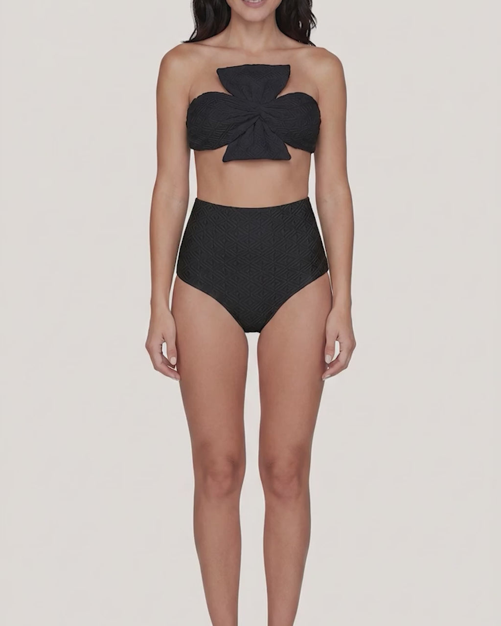 Laila Bow Bandeau Bikini Top