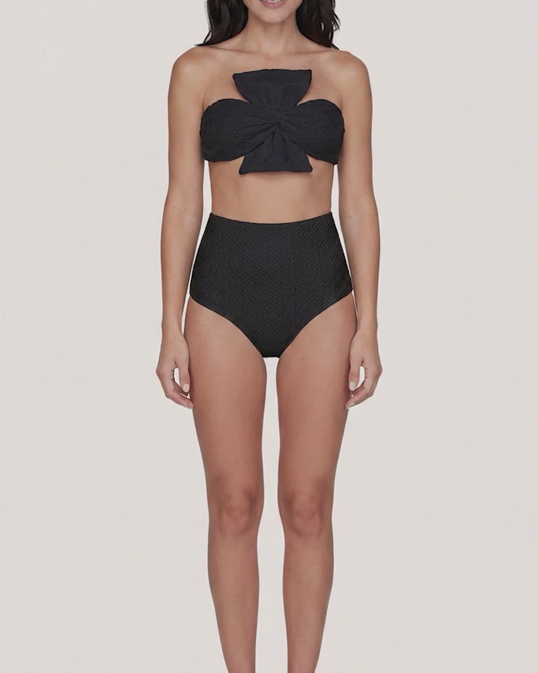 Laila Bow Bandeau Bikini Top