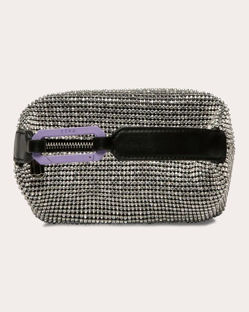 Moon Crystal-Mesh Shoulder Bag