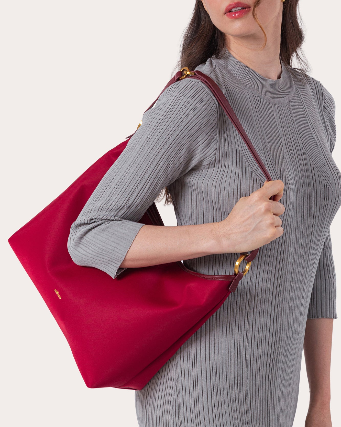 Rider Nylon Hobo Bag