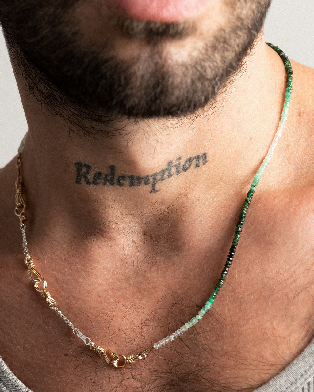 Emerald Attache-Moi Rivière Choker Necklace