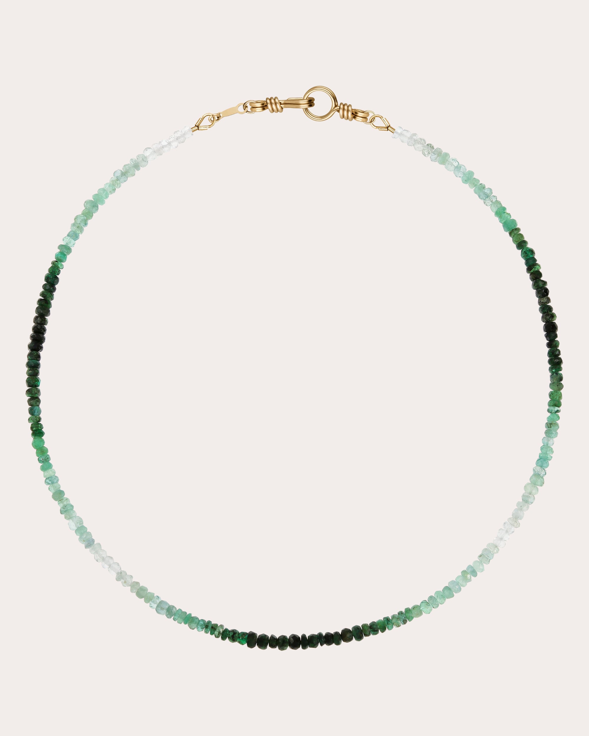 Emerald Attache-Moi Rivière Choker Necklace