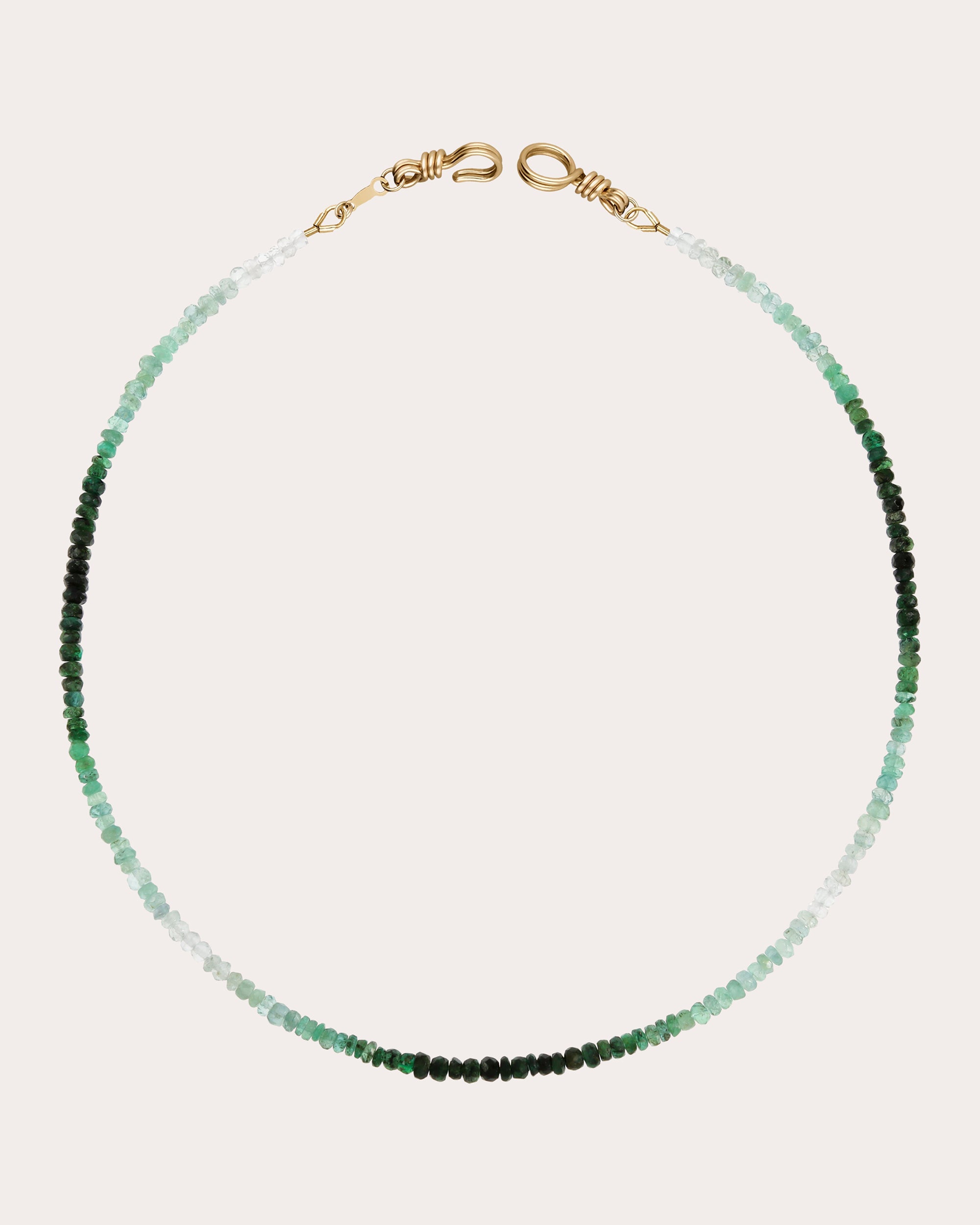 Emerald Attache-Moi Rivière Choker Necklace