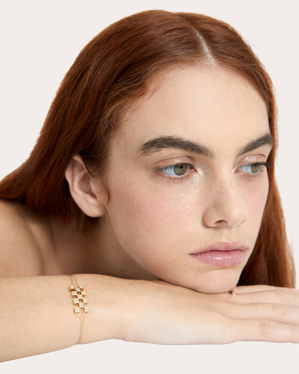 Illusion 18K Gold and Lab-Grown Diamond Bracelet