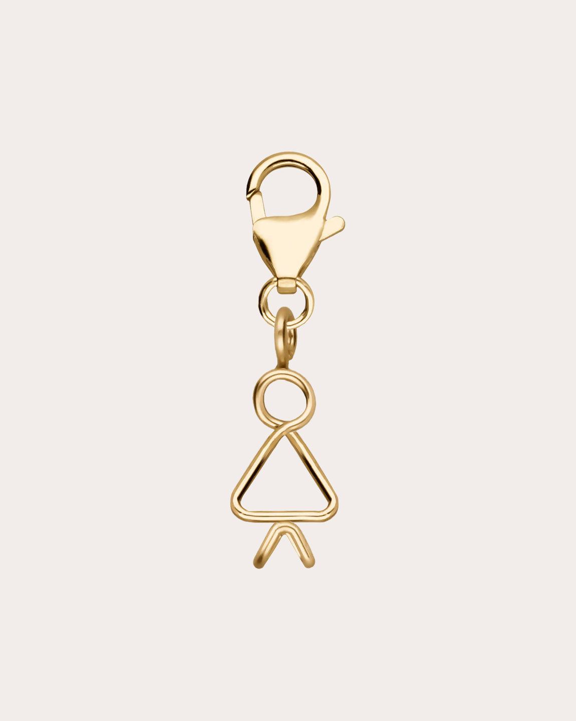 Small Lucky Girl Charm