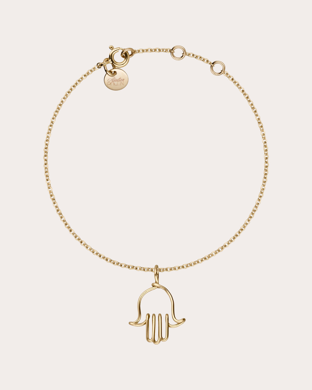 Symbolic Hand of Fatima Charm Bracelet