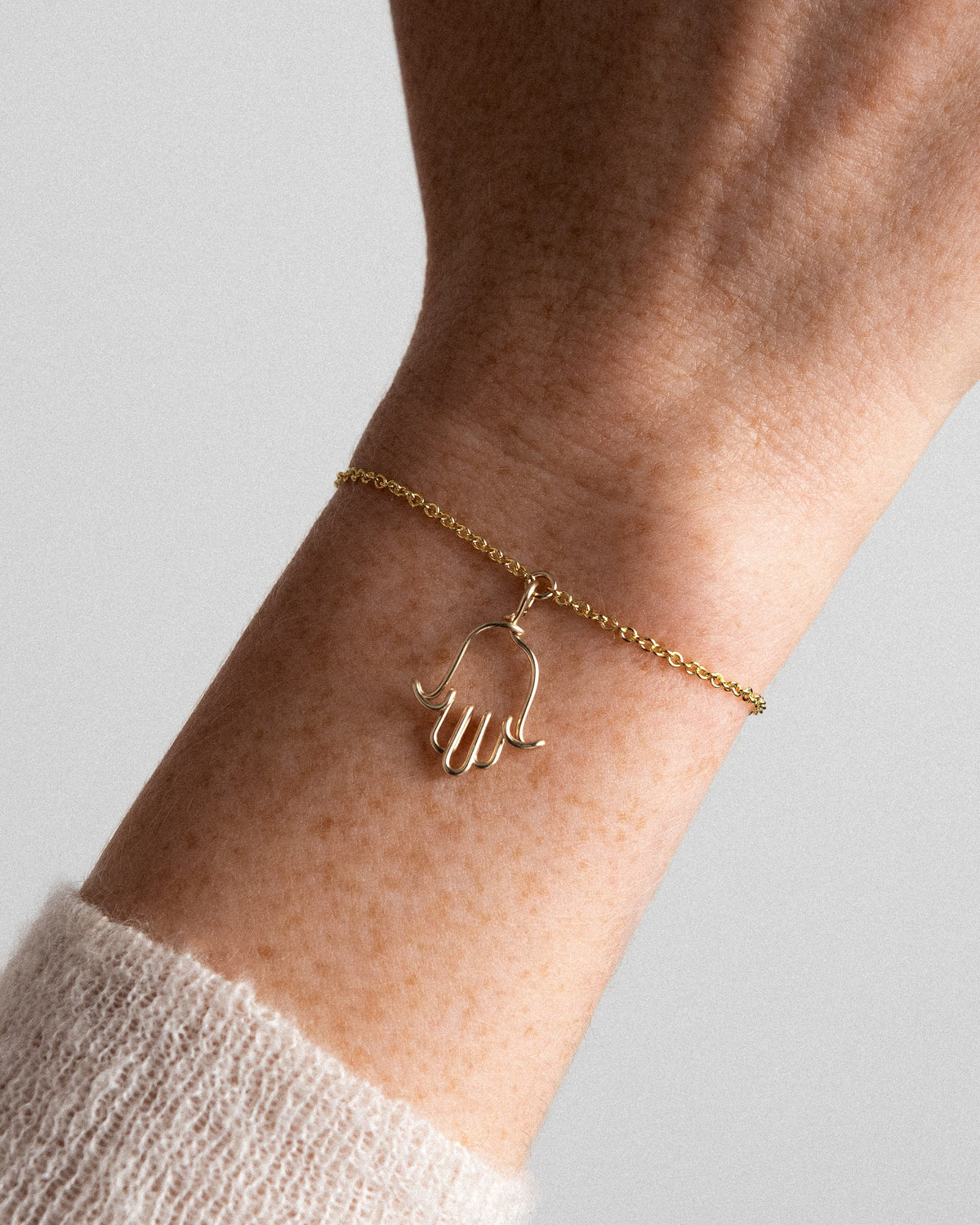 Symbolic Hand of Fatima Charm Bracelet