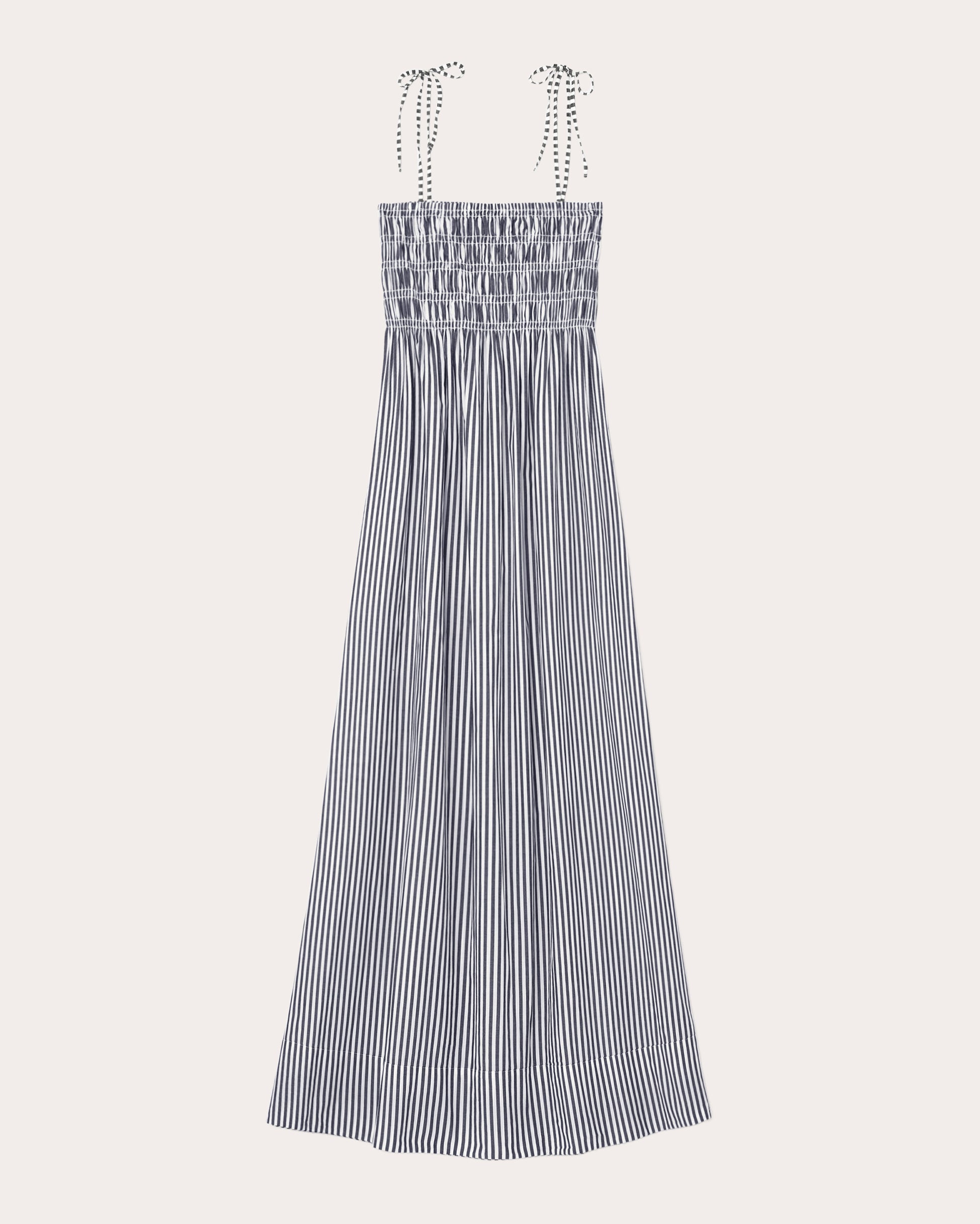 Willow Smocked Cotton Empire Maxi Dress