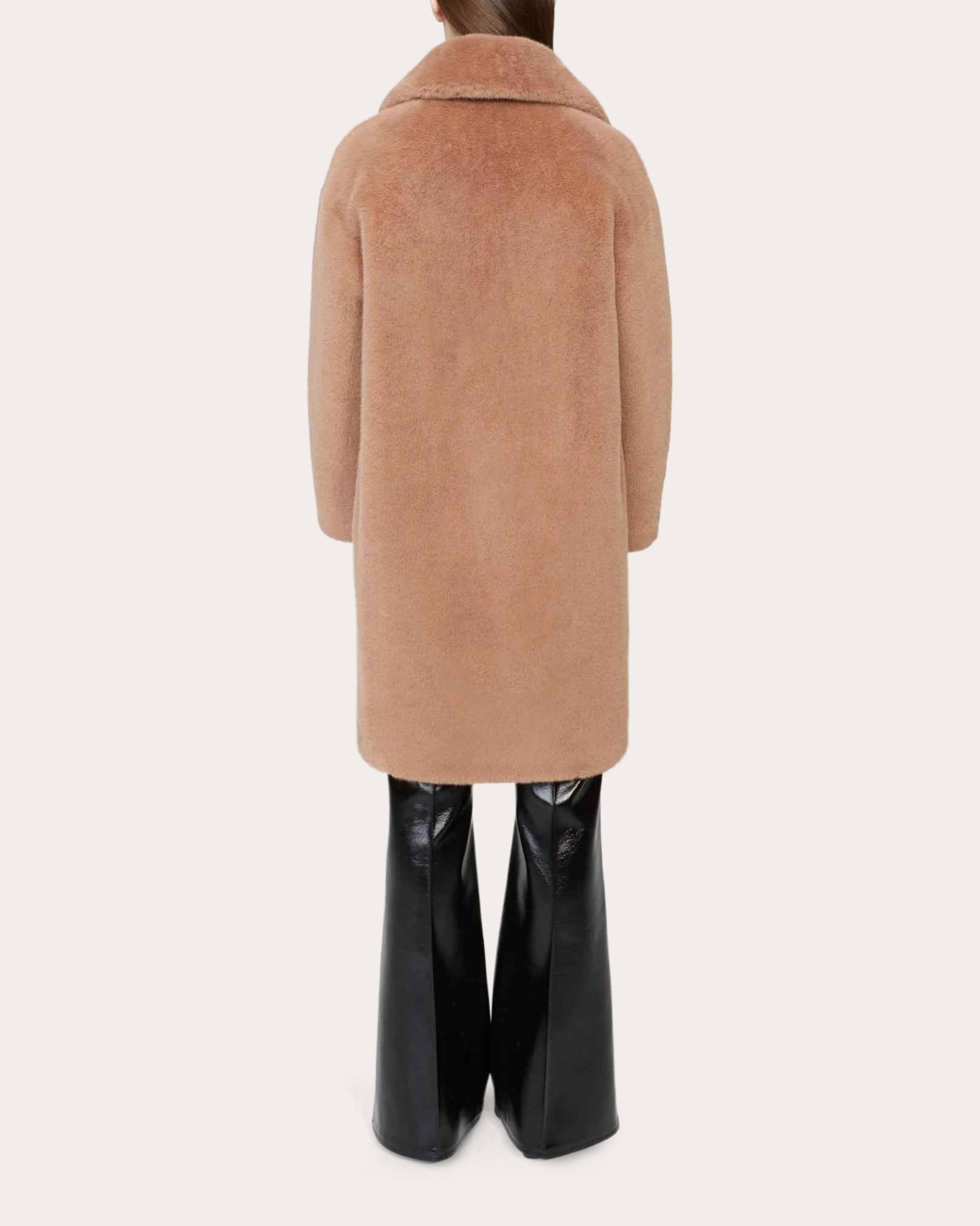 Camille Faux Fur Cocoon Coat | Olivela