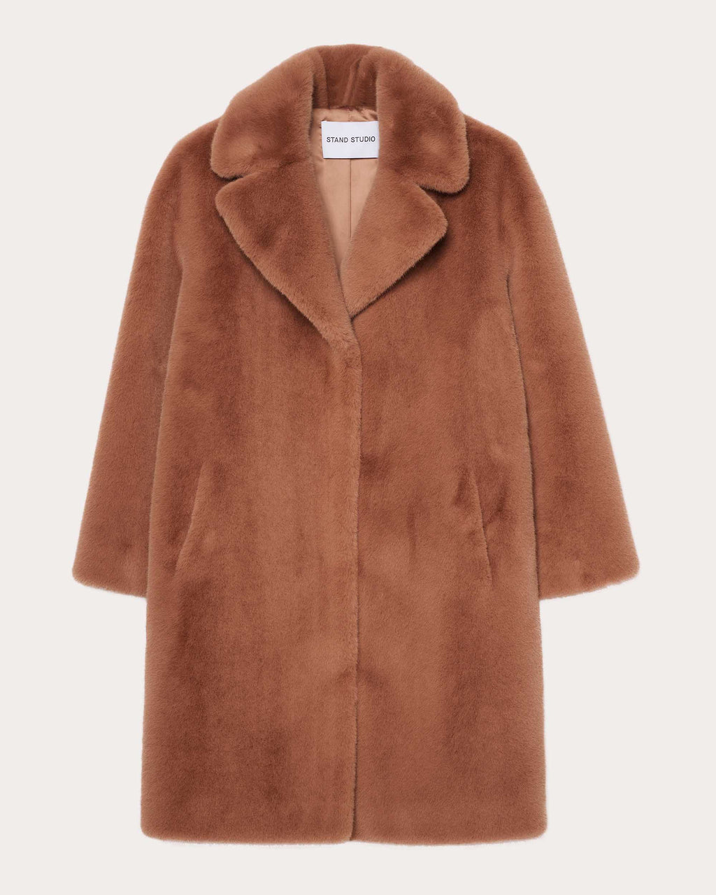Camille Faux Fur Cocoon Coat