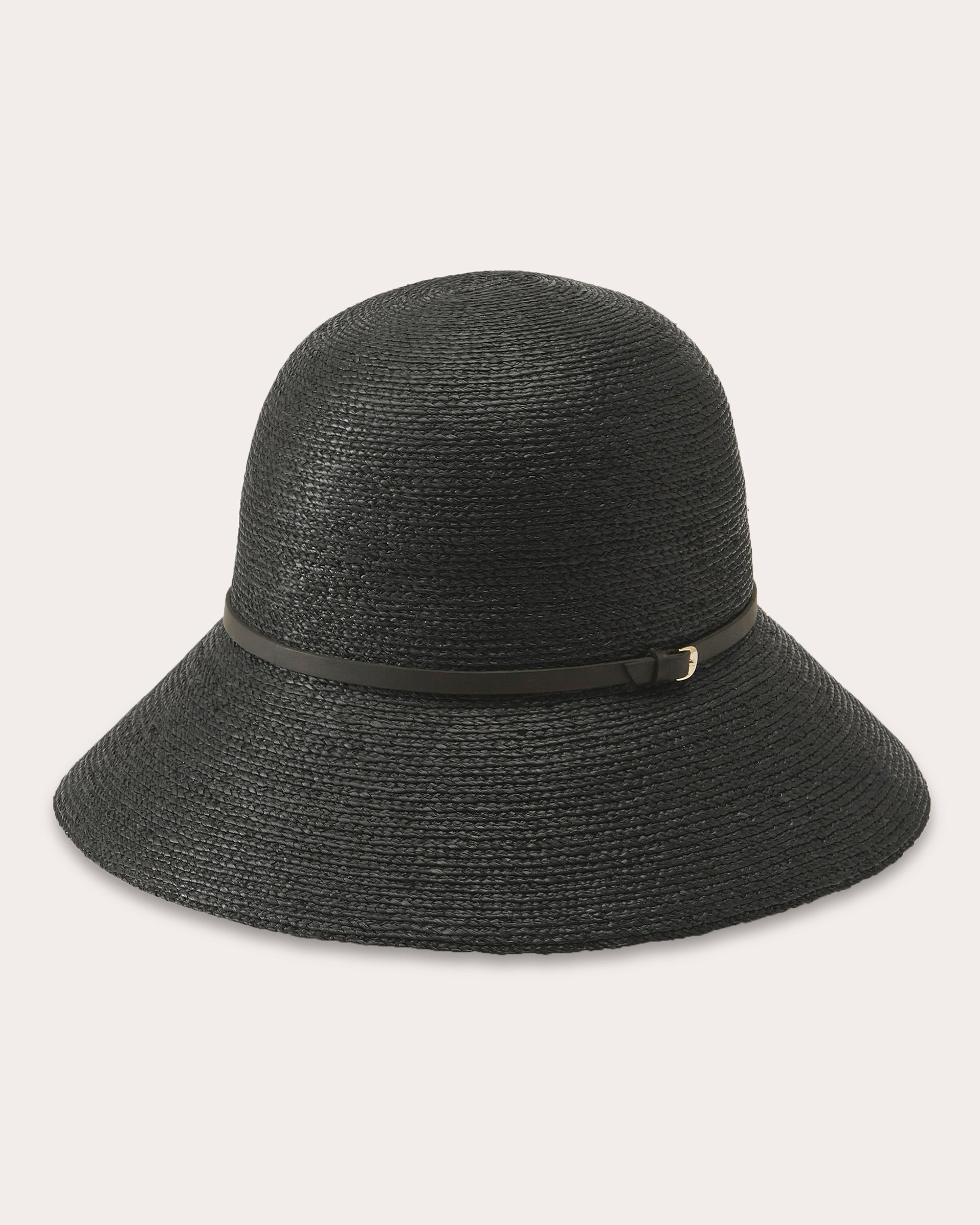 Besa 9 Raffia Braid Packable Cloche